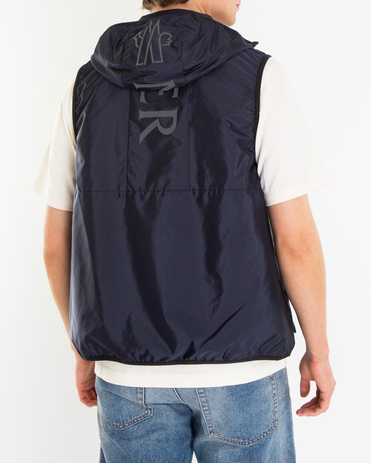 Heren Moretan Vest Blauw