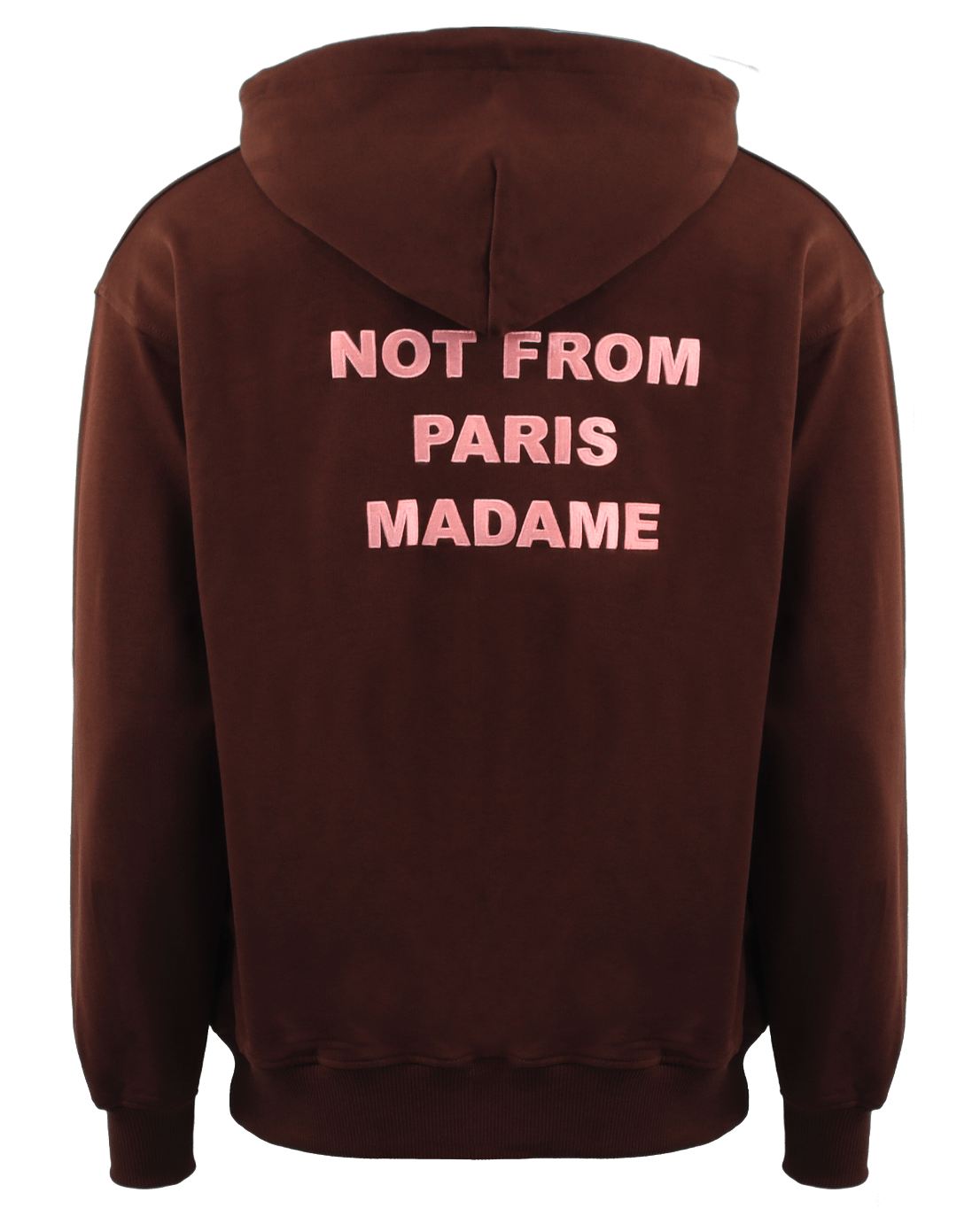 Heren Le Hoodie Slogan Wine Rood