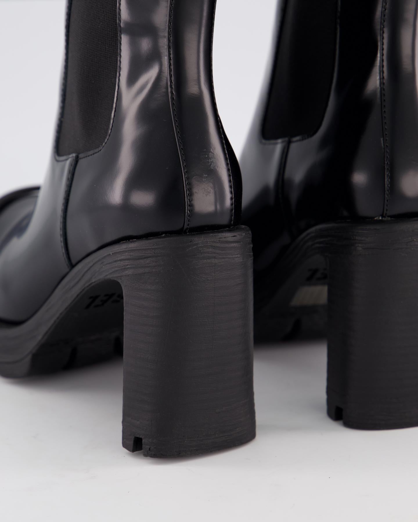 Dames Hammer Chelsea Boot Zwart