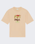 Drole De Monsieur Herren Lobster Cup T-Shirt Beige — huidige kleur