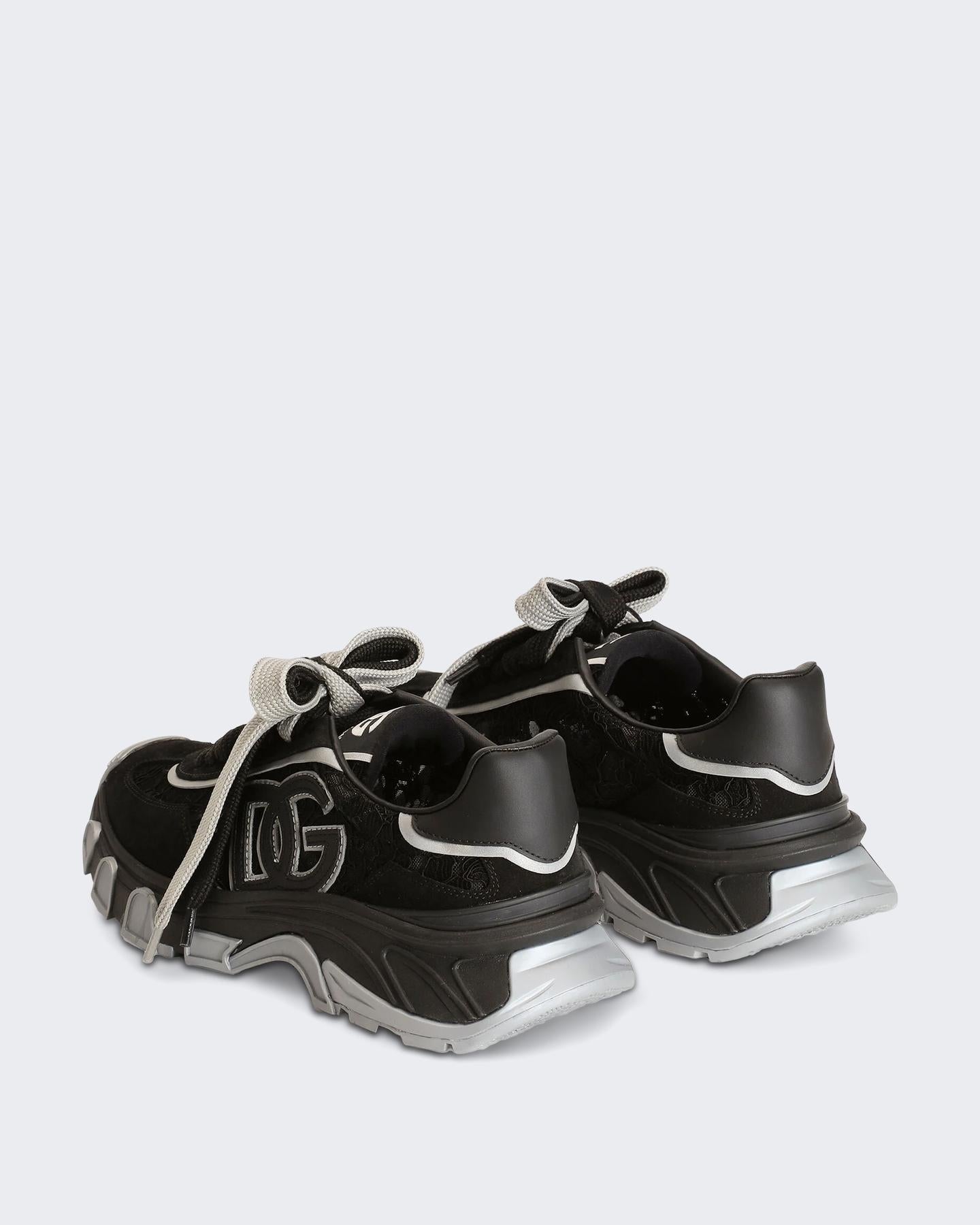 Dolce&Gabbana Dames Country Road Sneakers Zwart