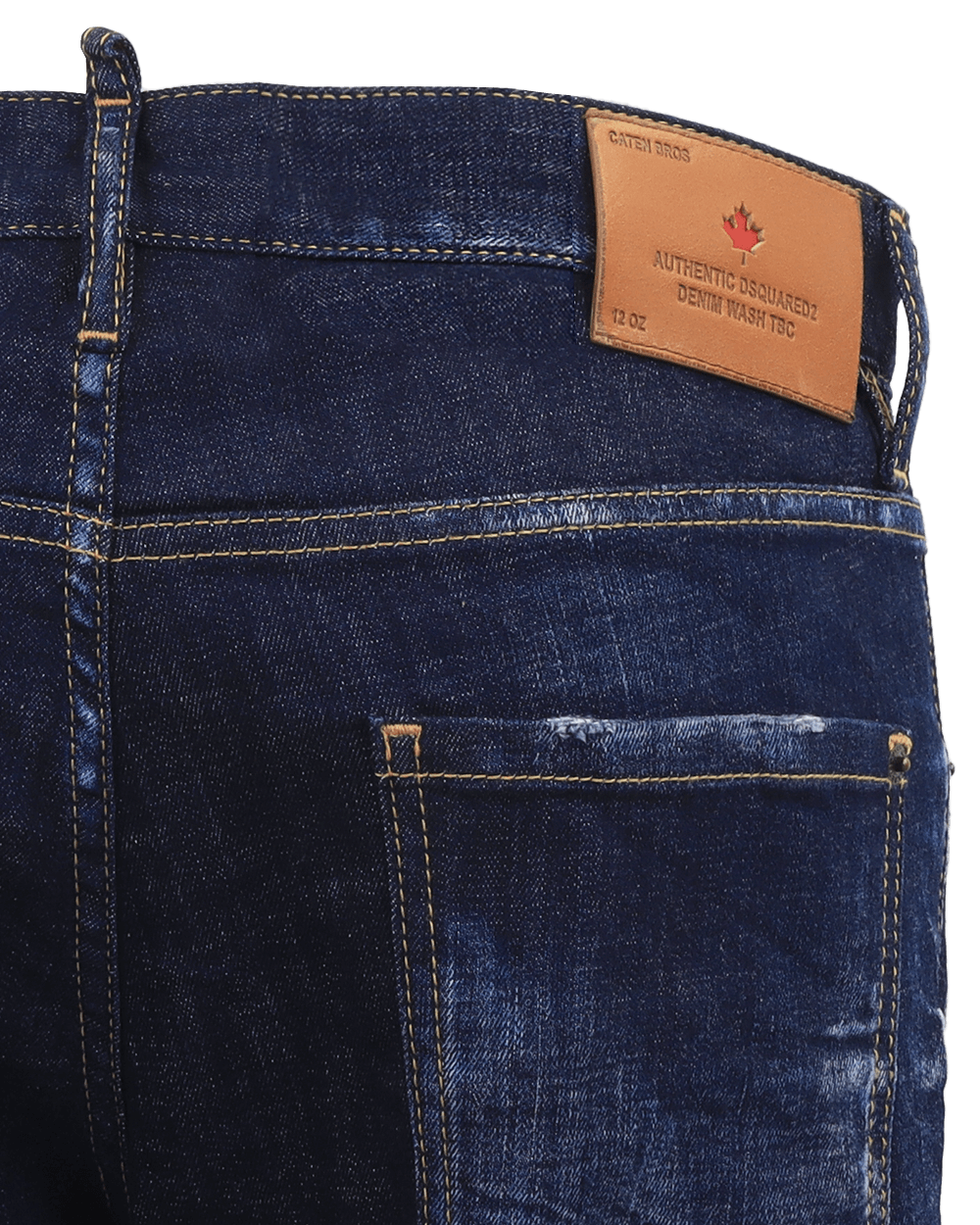 Heren Dark Clean Wash Cool Guy Blauw