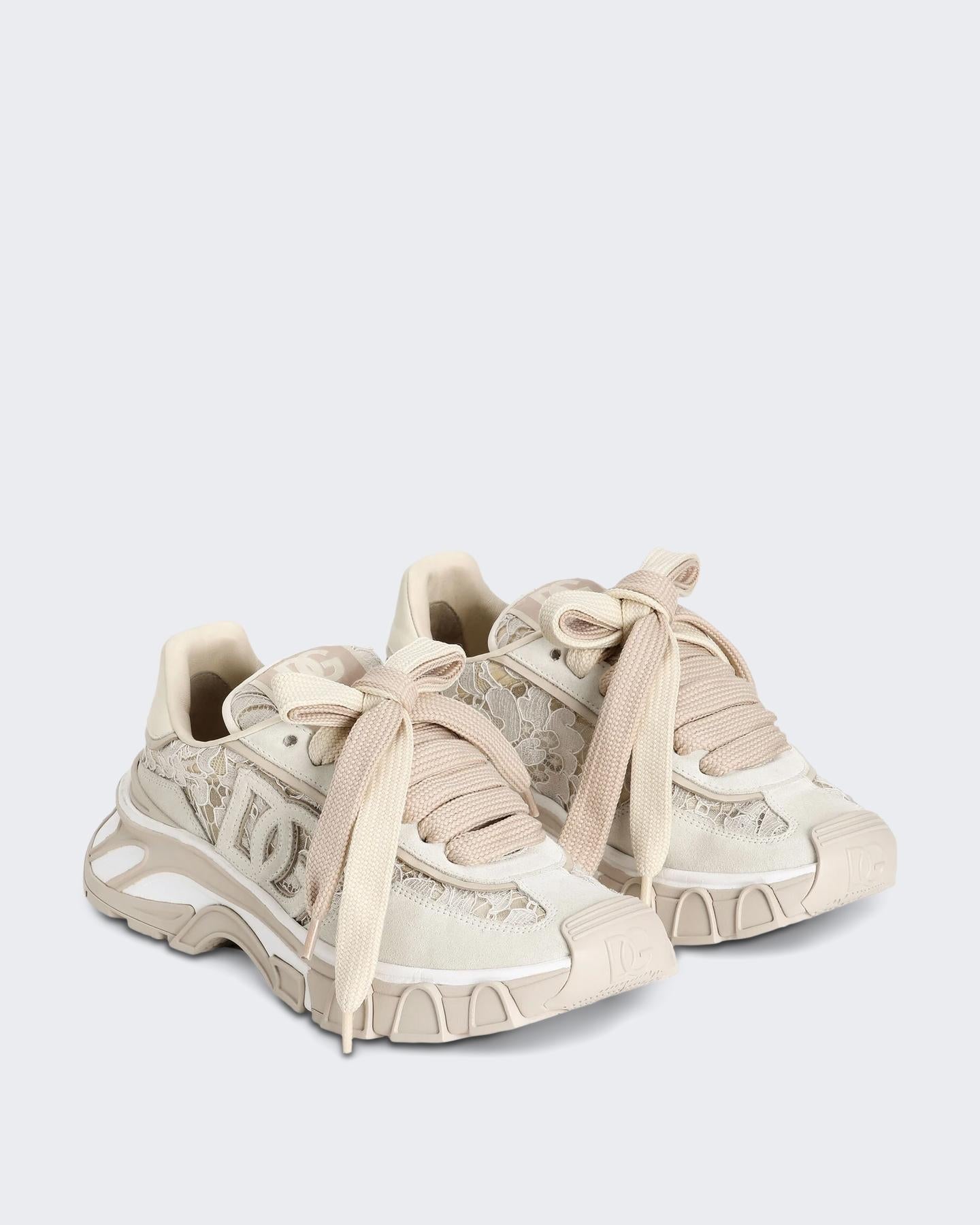 Dolce&Gabbana Dames Country Road Sneaker Beige