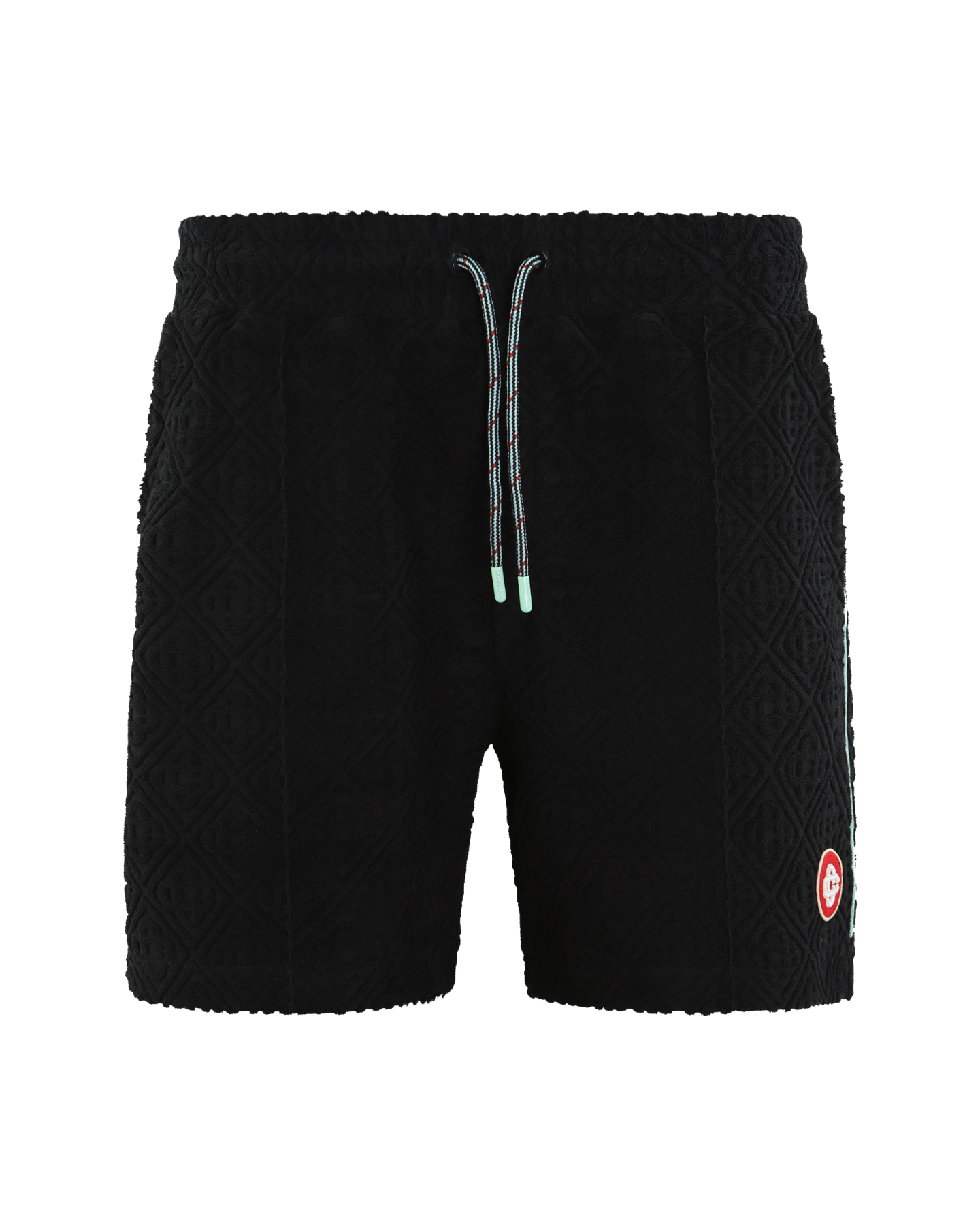 Heren Monogram Towelling Zwart