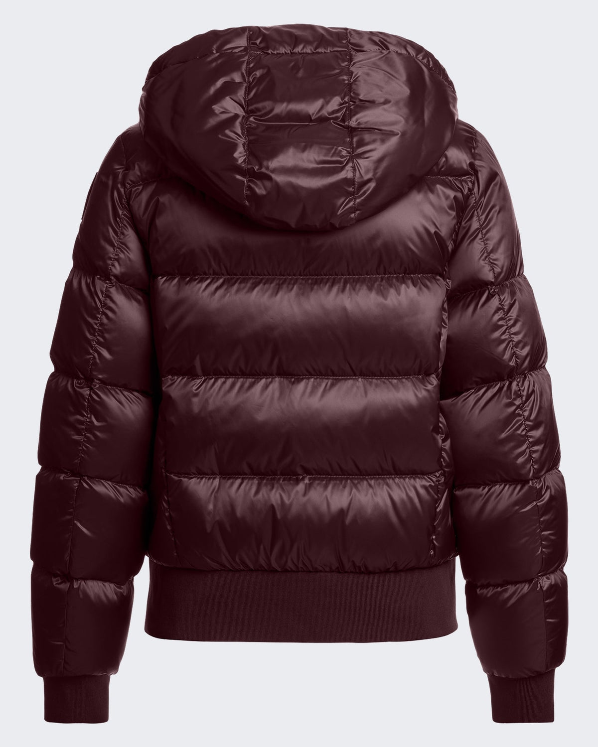 Parajumpers Dames Gewatteerde donzen jas met capuchon Rood - Eleganza.nl