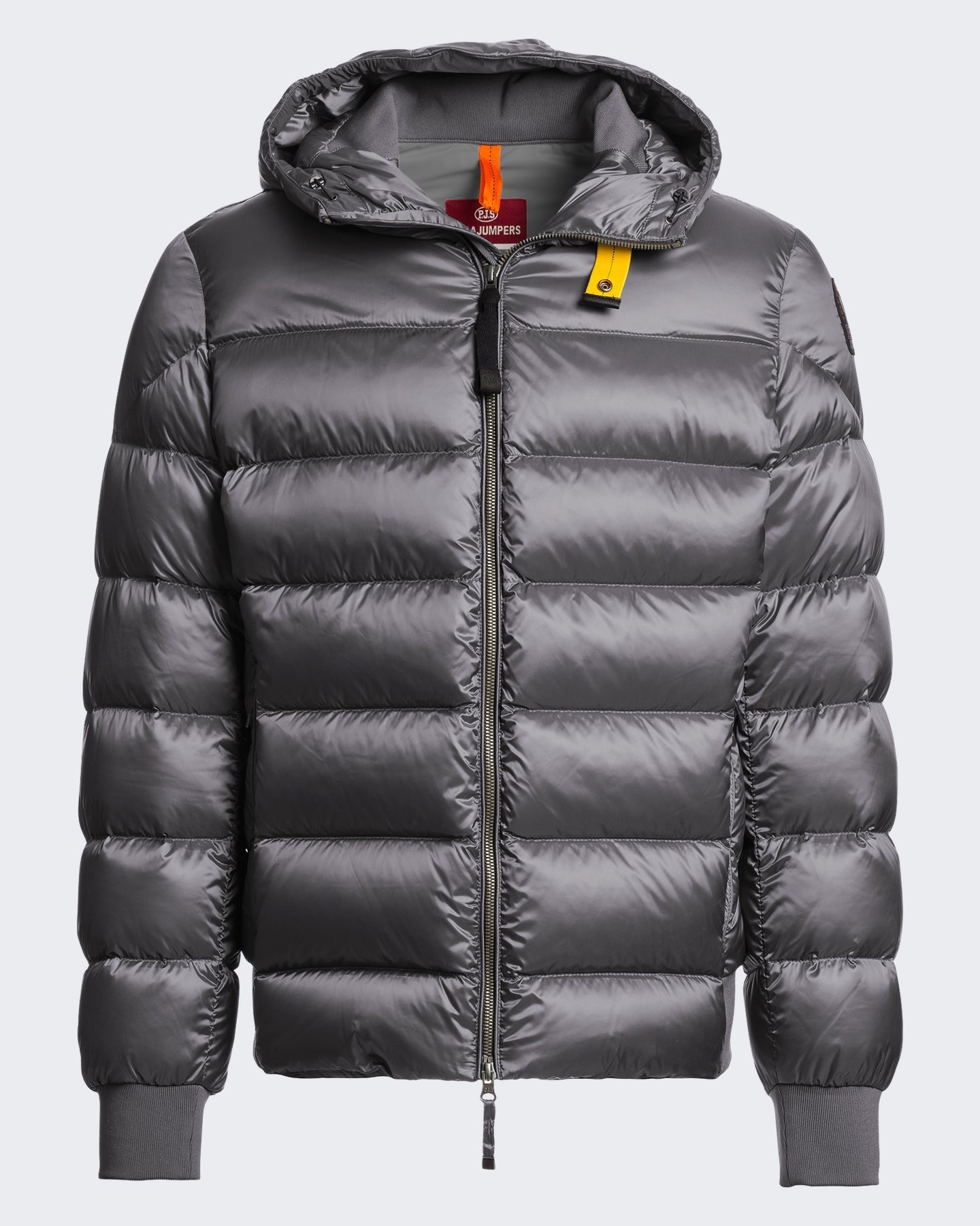 Parajumpers Heren Hooded bomberjack met capuchon Zilvergrijs - Eleganza.nl