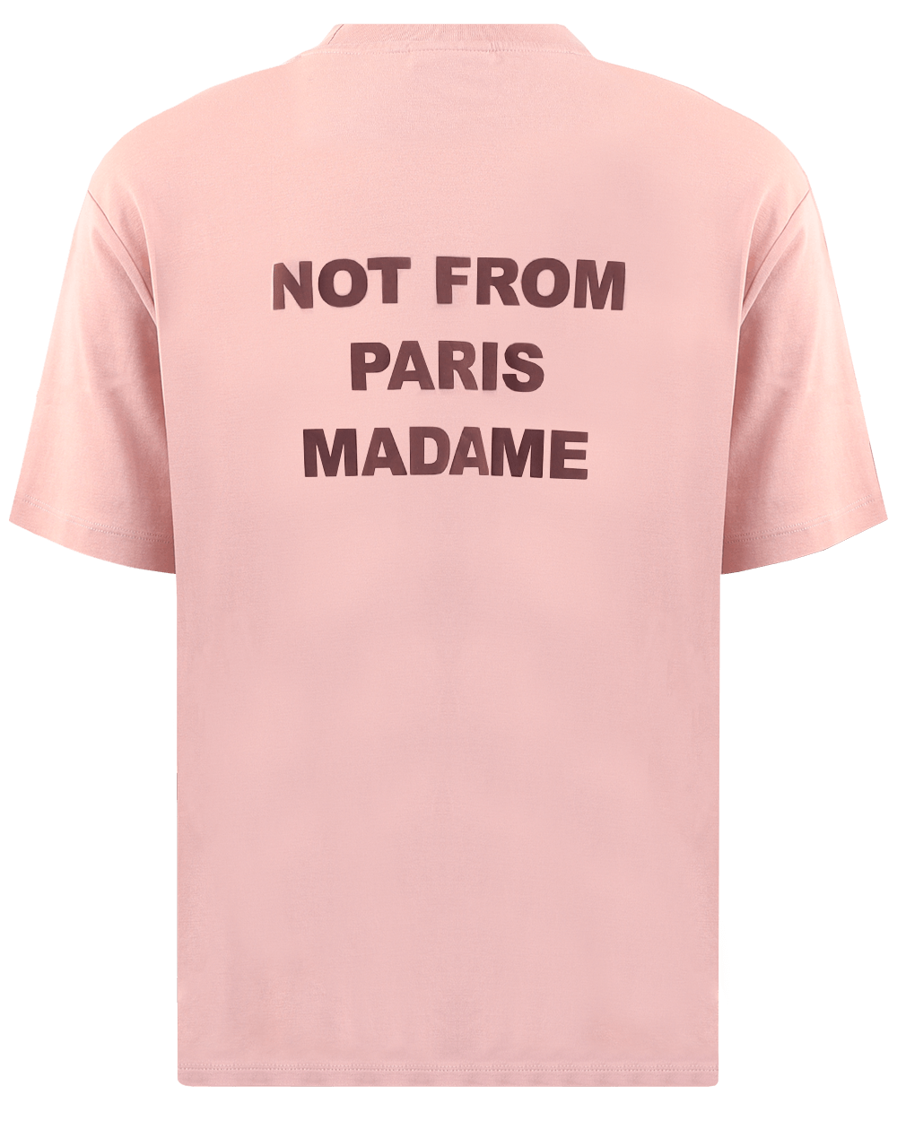 Heren Le T-Shirt Slogan Roze