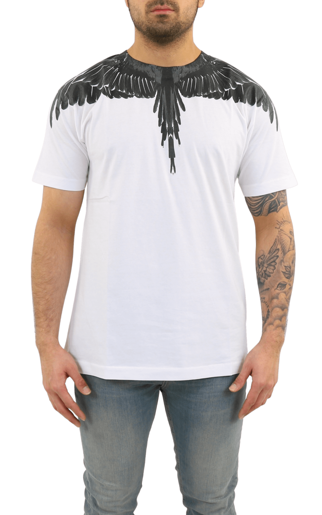 Heren Icon Wings Regular T-Shirt Whi