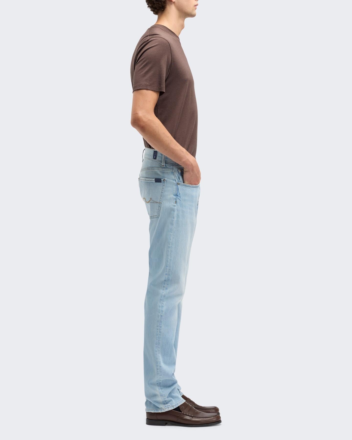 7 For All Mankind Heren The Straight Crystal