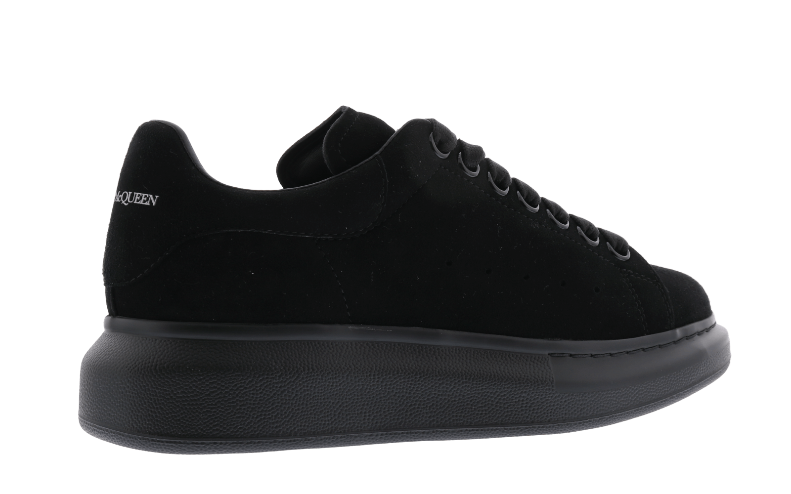 Dames Oversized Sneaker Daim zwart