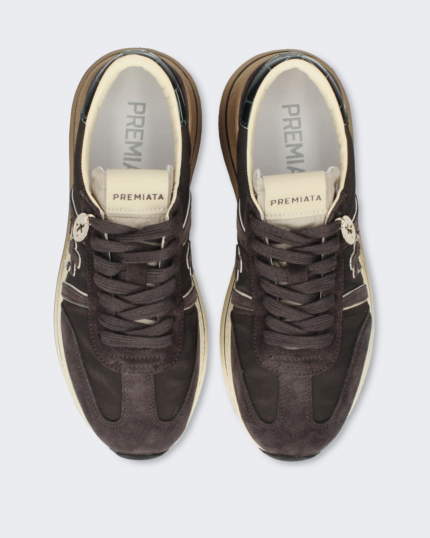 Premiata Dames Sneaker - Bethcoin-Brown Bruin - Eleganza.nl