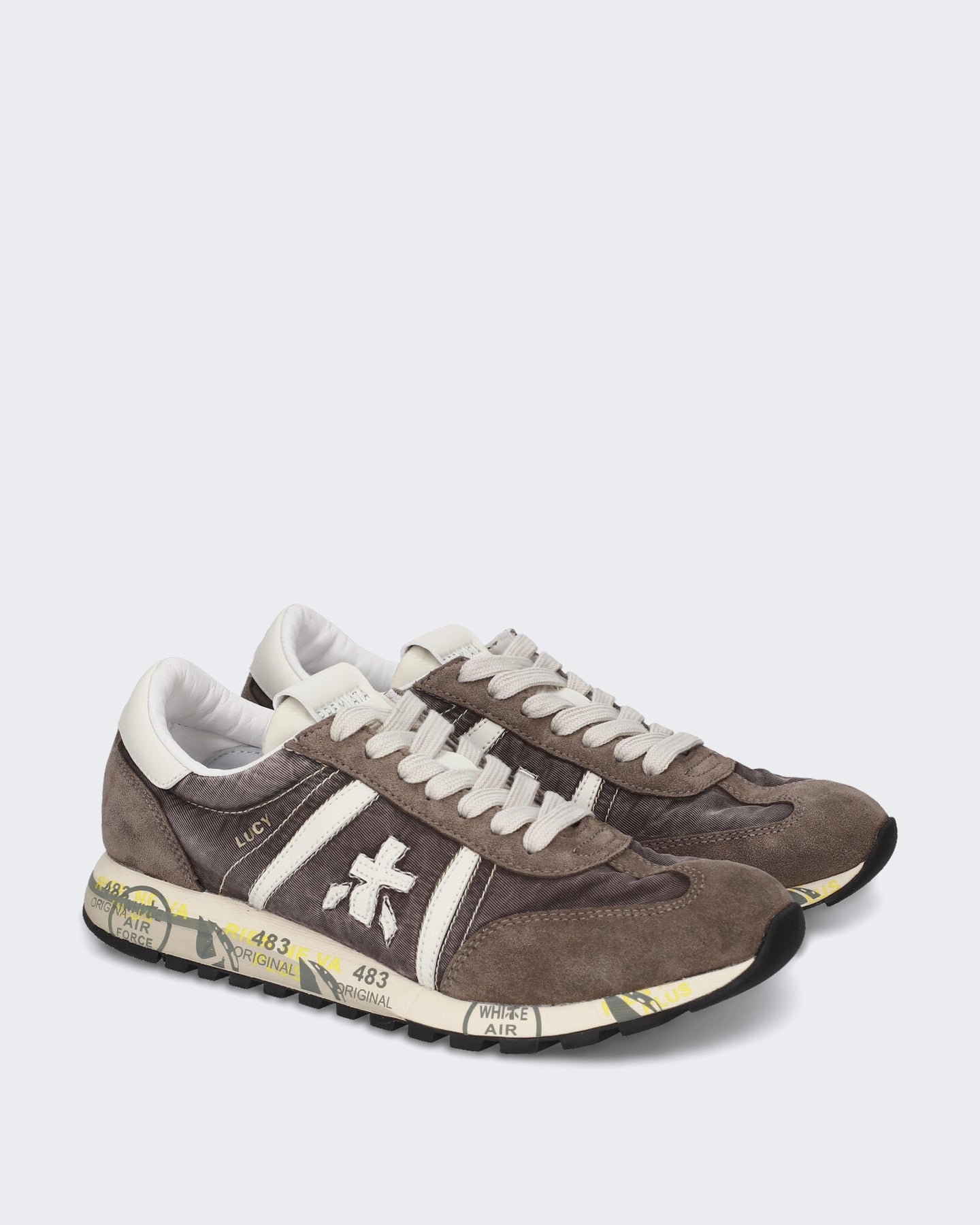 Premiata Dames Sneaker - Lucyd0.1-Grey Grijs - Eleganza.nl