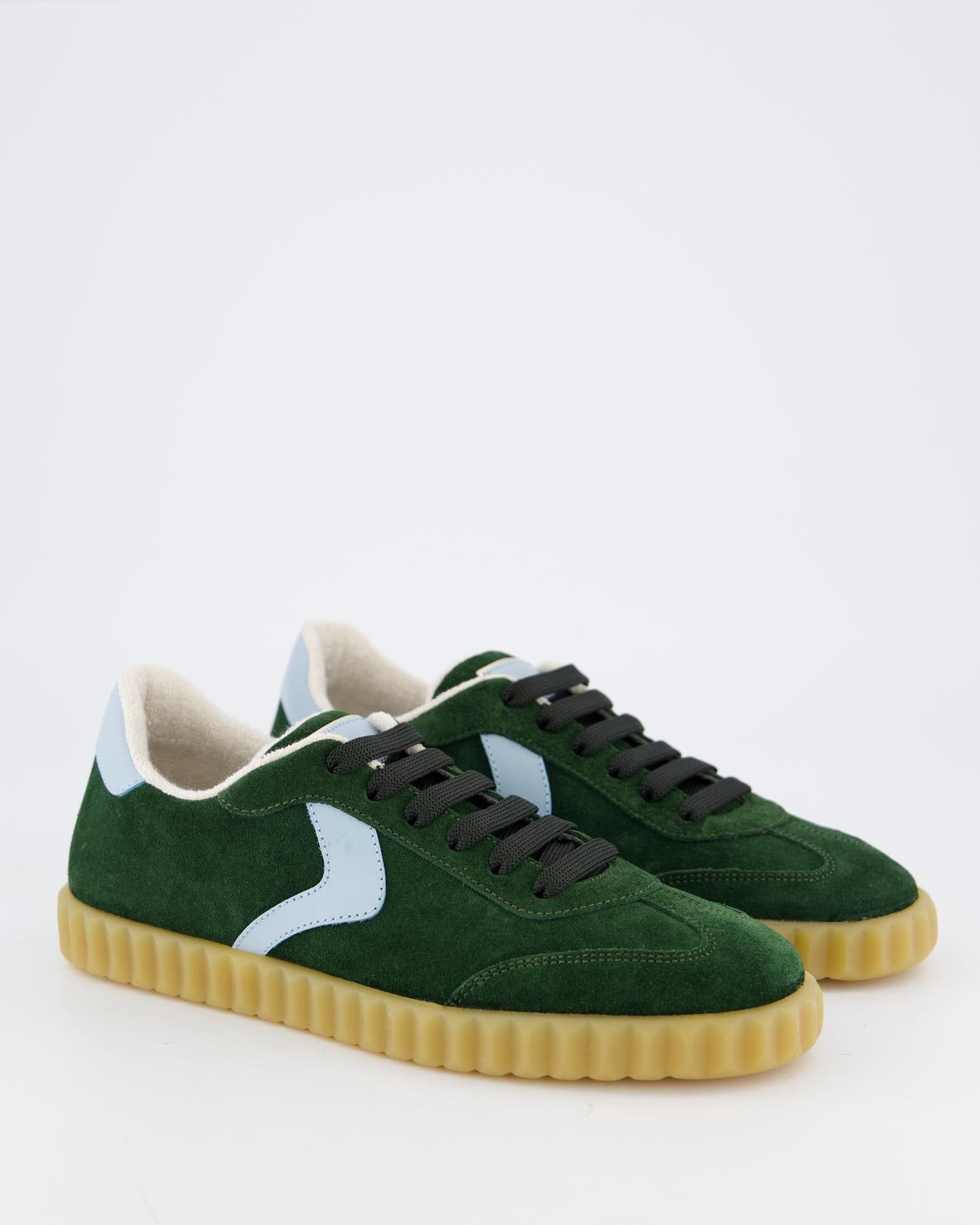 Dames Ines Suede Sneaker Groen