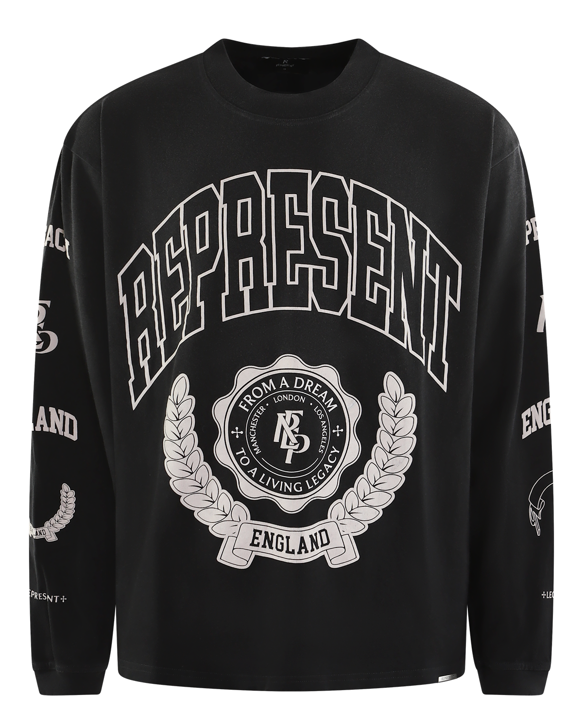 Heren Legacy Crest Long Sleeve T-Shi