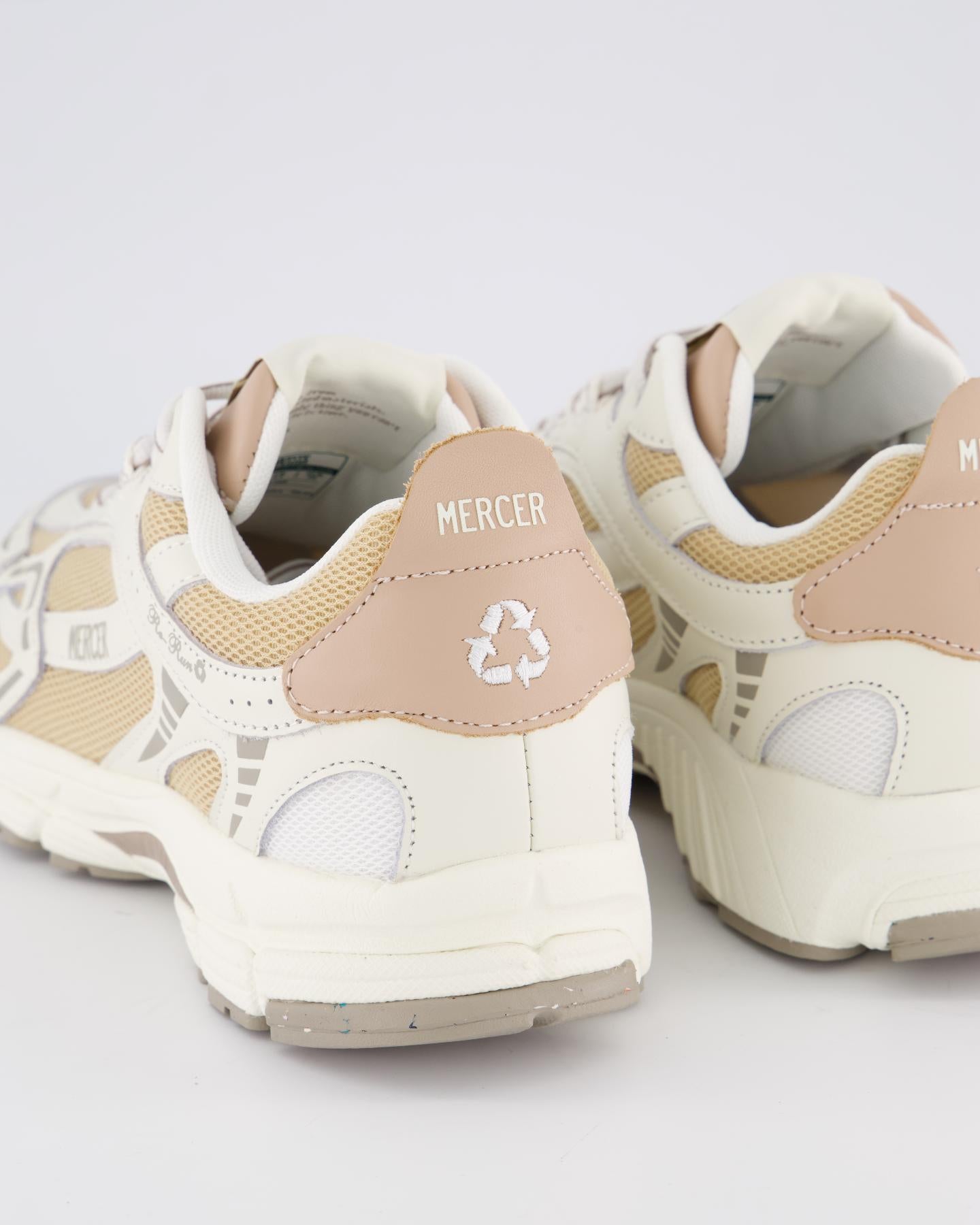 Dames The Re-Run Nappa Wit/Beige