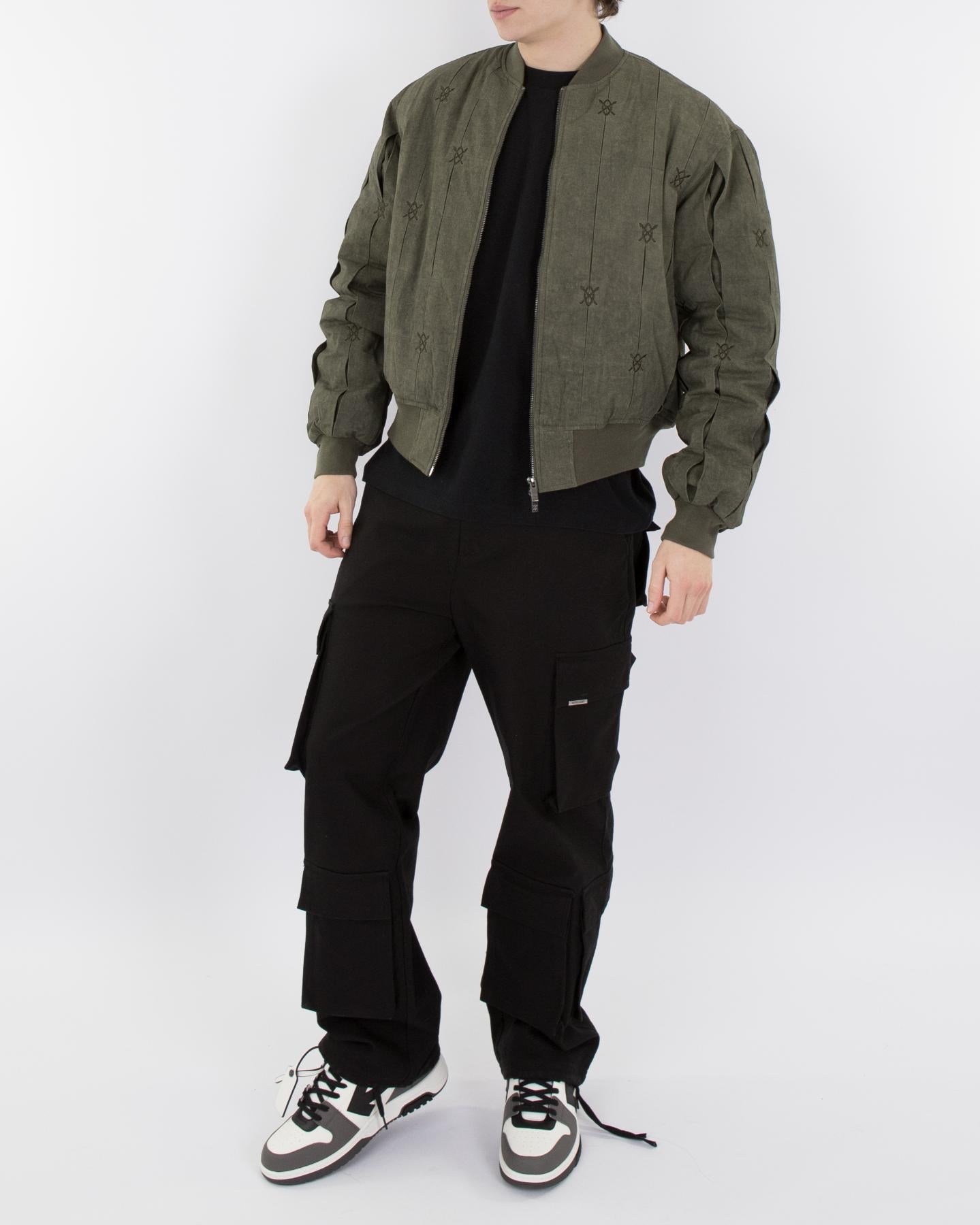 Heren Rasal Bomber Jacket Groen