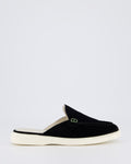 Atelier Verdi Damen Laura Slip On Sandal Black Pantoffeln