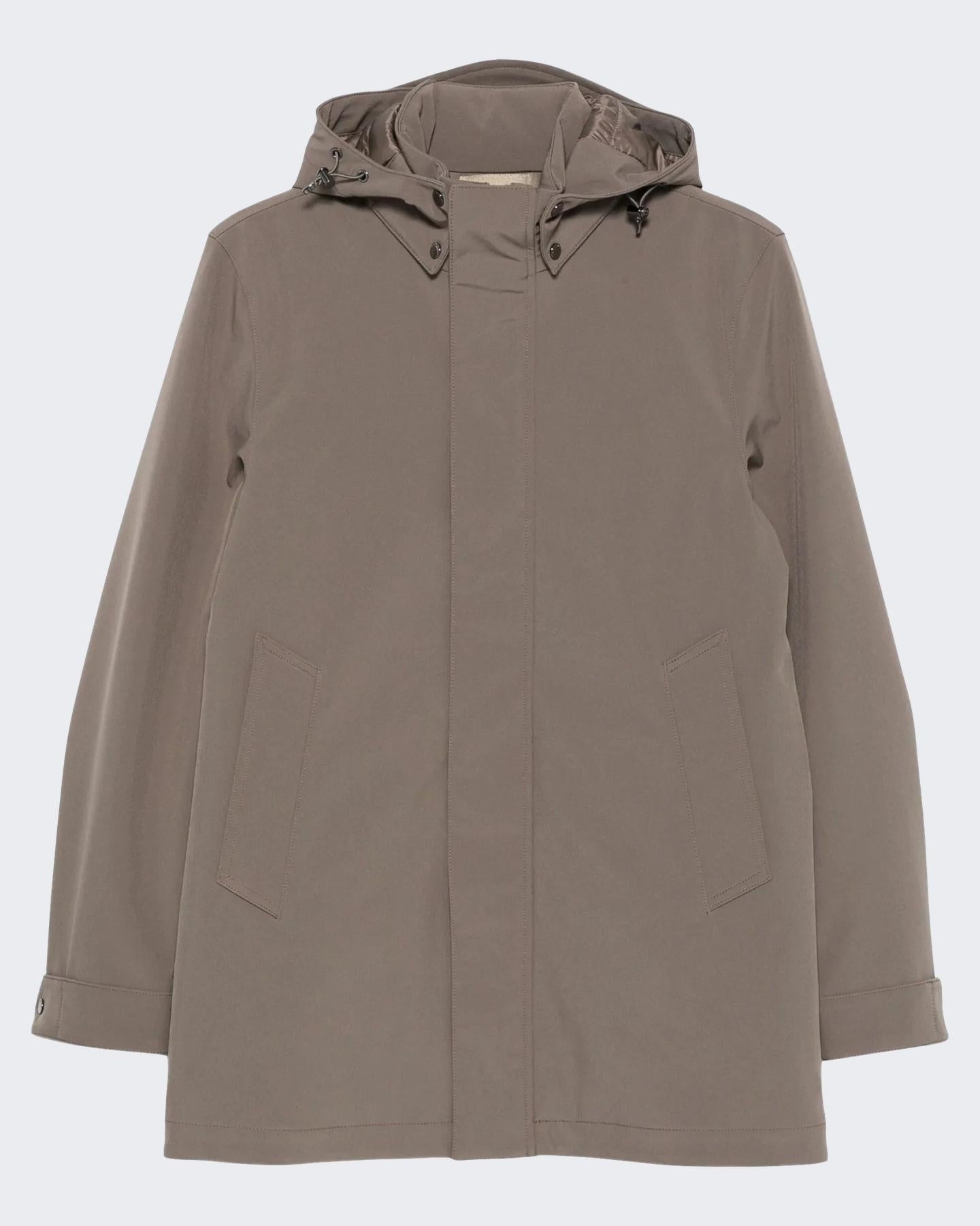Heren Barrow Mac Coat Grijs