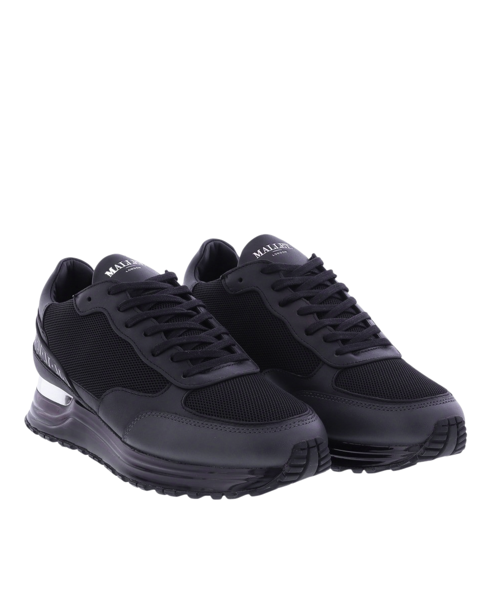 Heren Knox Gas Sneaker Zwart/Zilver