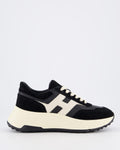Damen-Sneaker H669 Schwarz/Weiß — huidige kleur