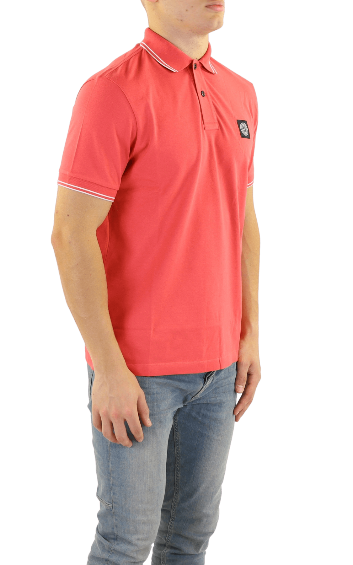 Heren Polo M/Corta Slim Fit