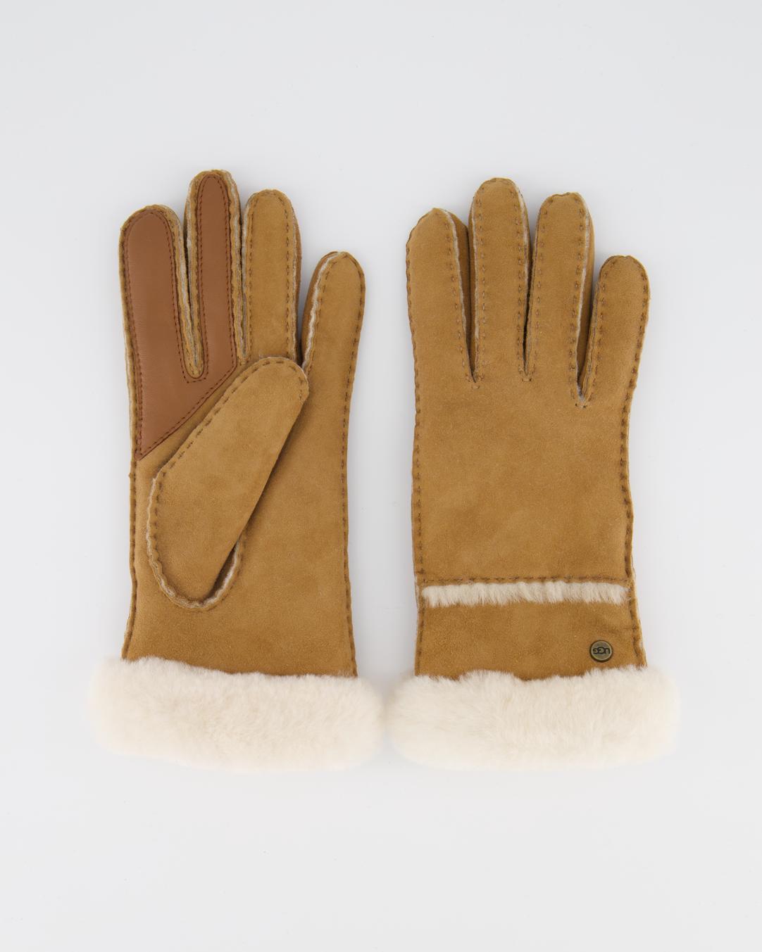 Dames Sheepskin Gloves Chestnut
