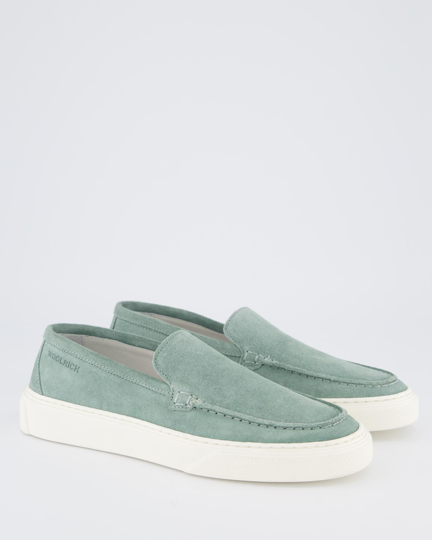 Dames Lip On Loafer Groen