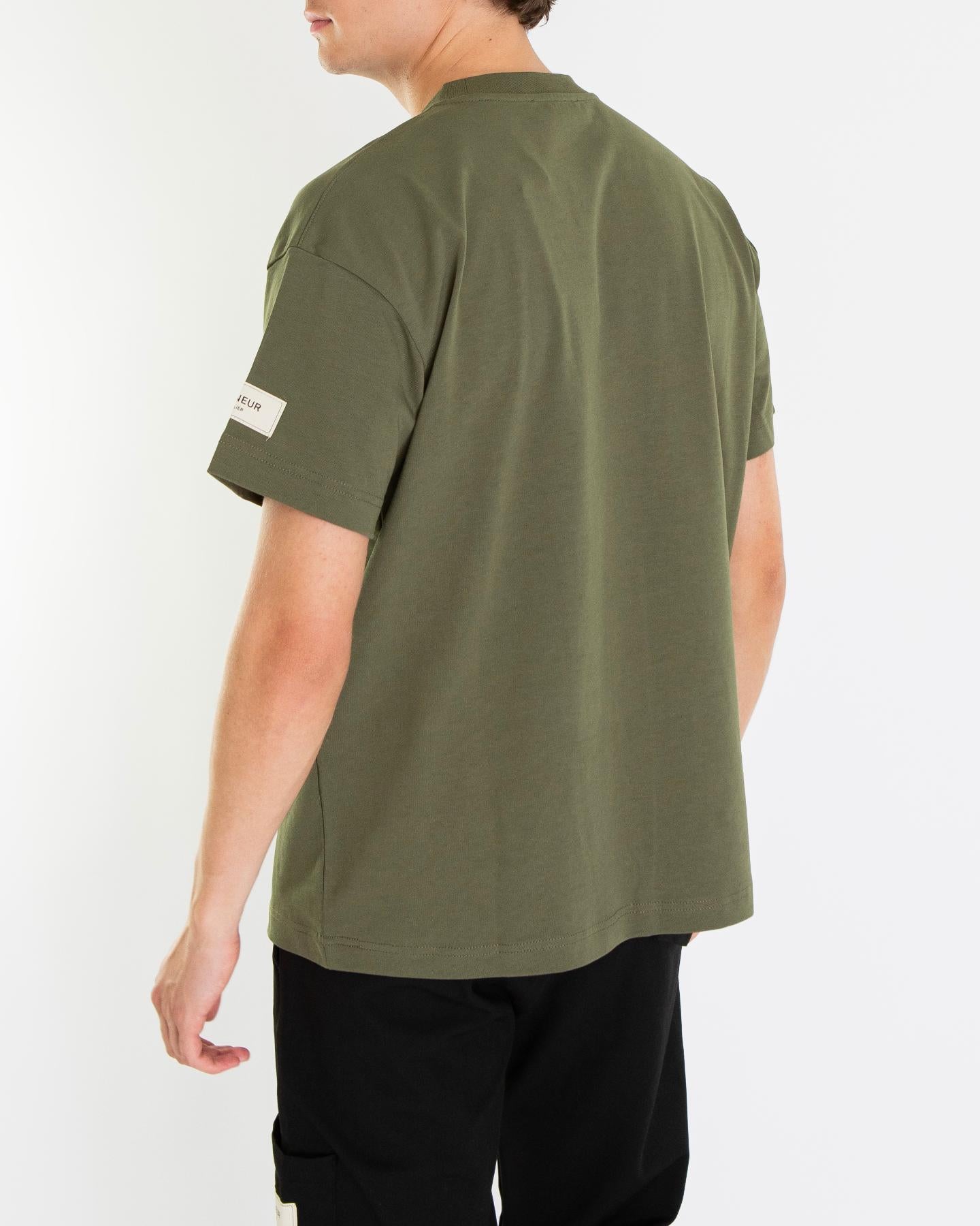 Heren Atelier T-Shirt Groen
