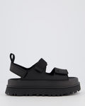 Damen-Sandalen Goldenglow, Schwarz