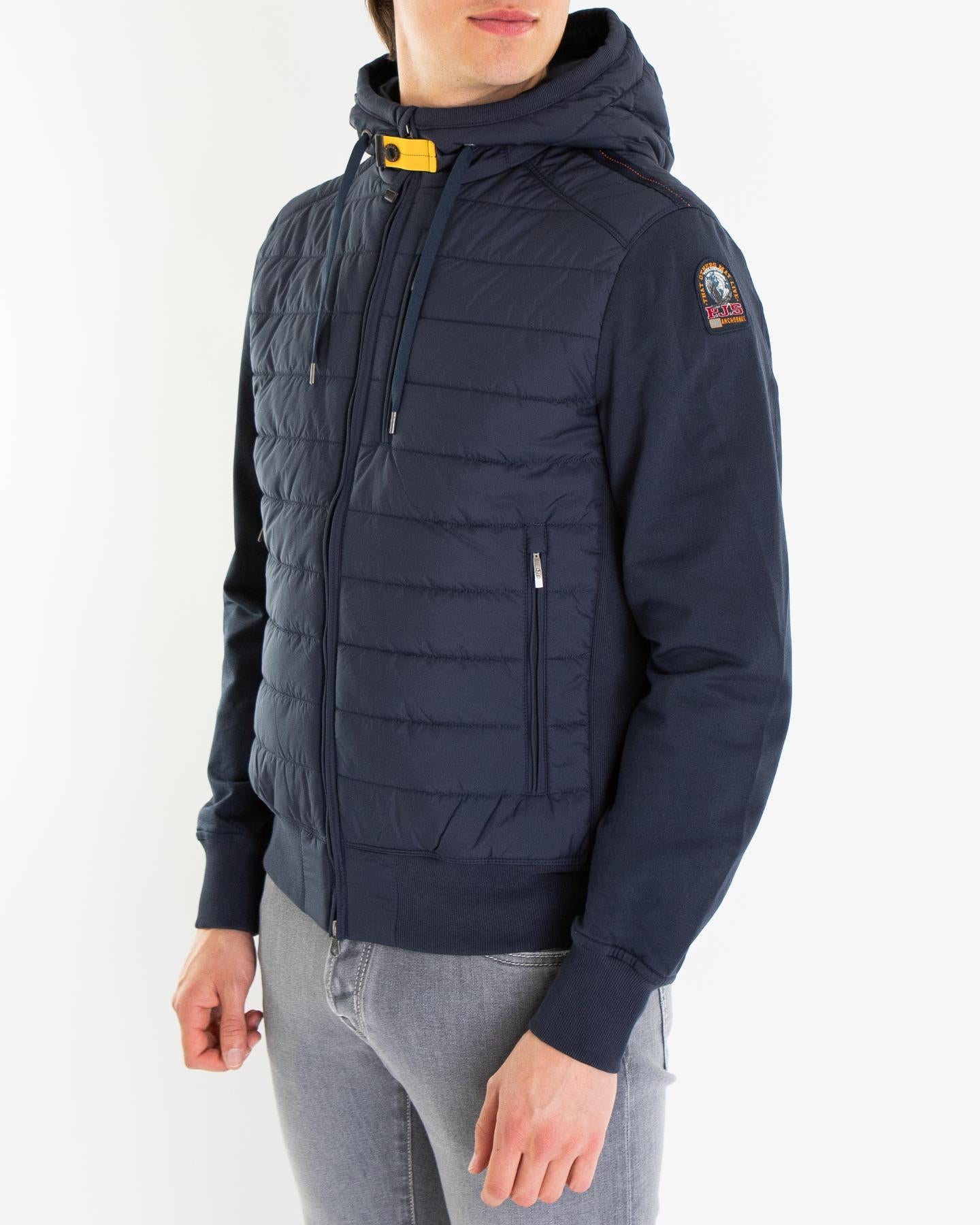 Heren Ivor Hooded Jacket Blauw