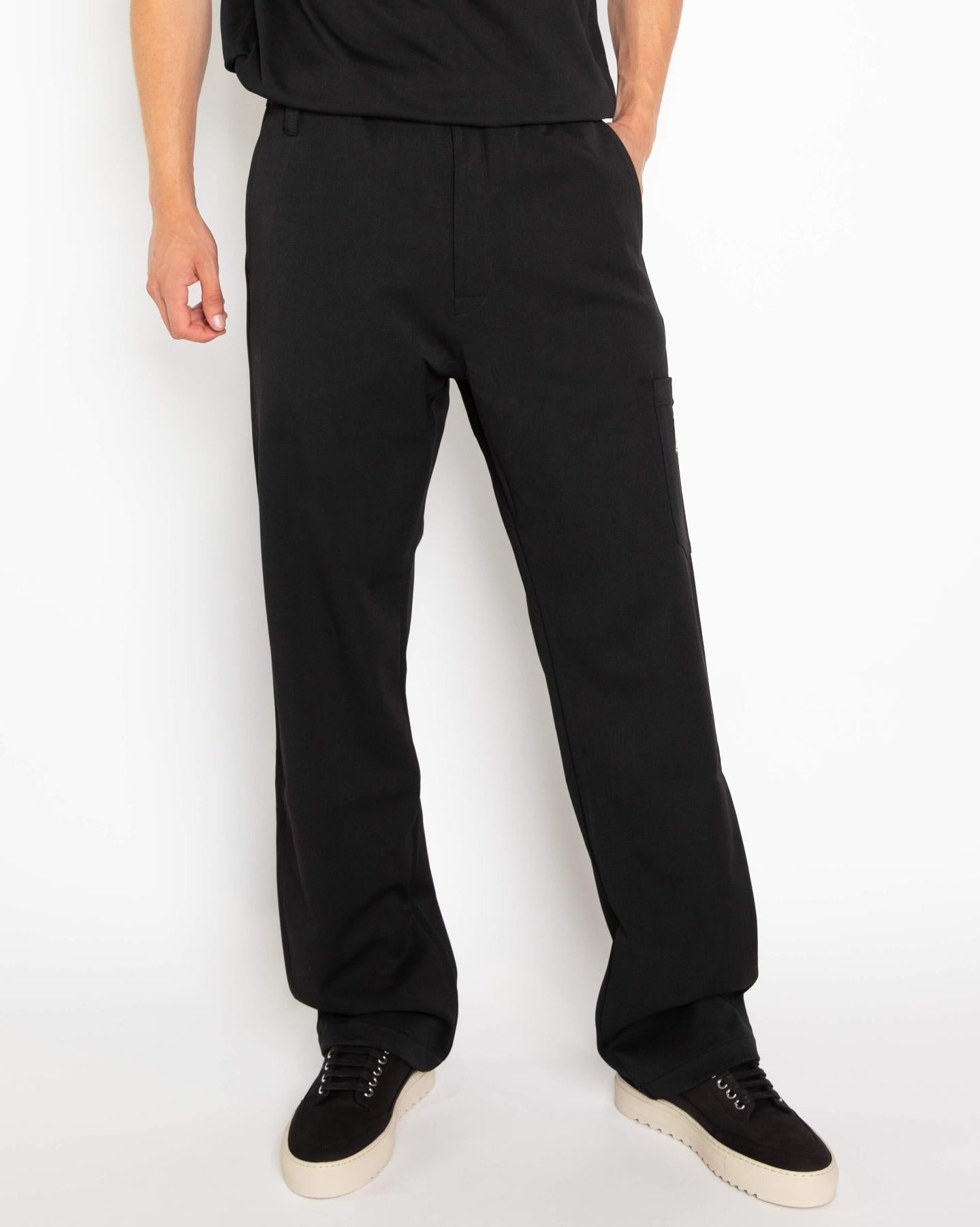 Heren Atelier Trousers Zwart