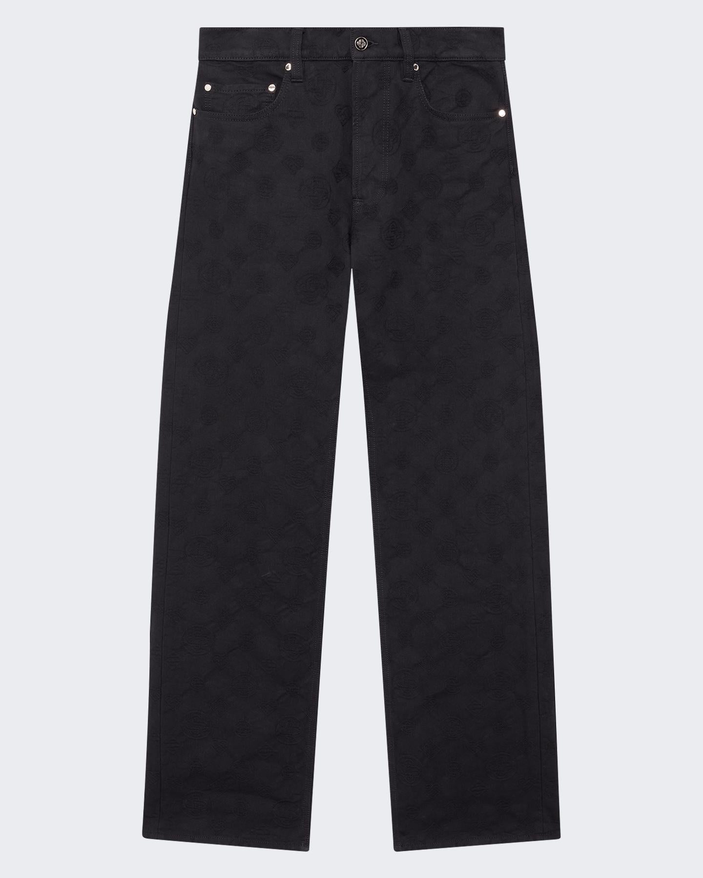 Heren STRAIGHT LEG MONOGRAM JEANS
