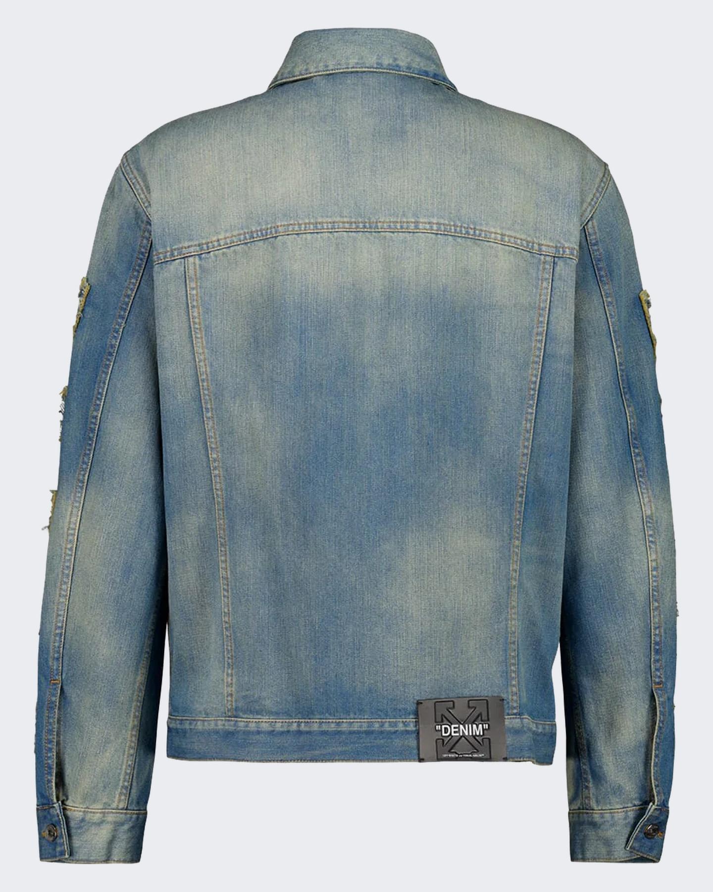 Heren Diag Patch Skate Denim