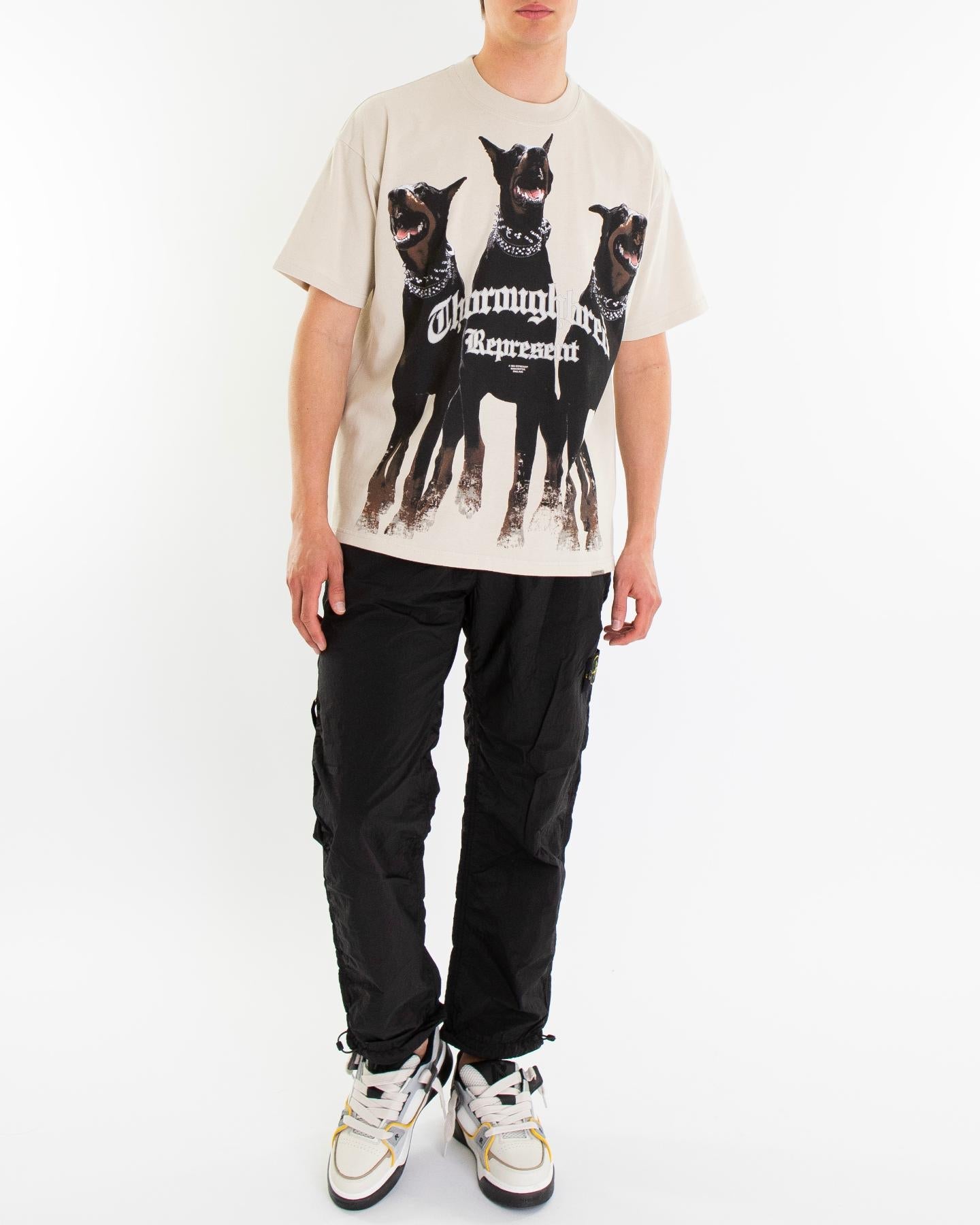 Represent Heren Thoroughbred T-Shirt Bruin - Eleganza.nl