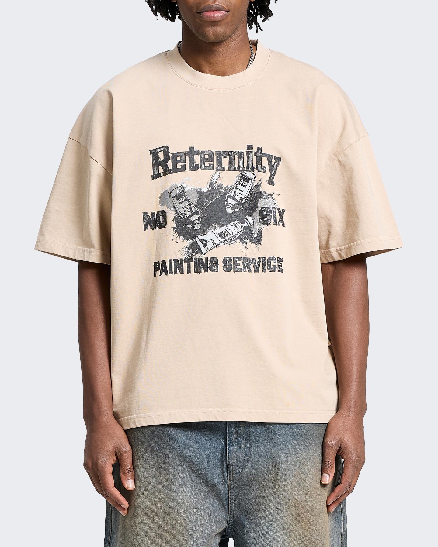 Reternity Heren Painting Service T-Shirt - Eleganza.nl