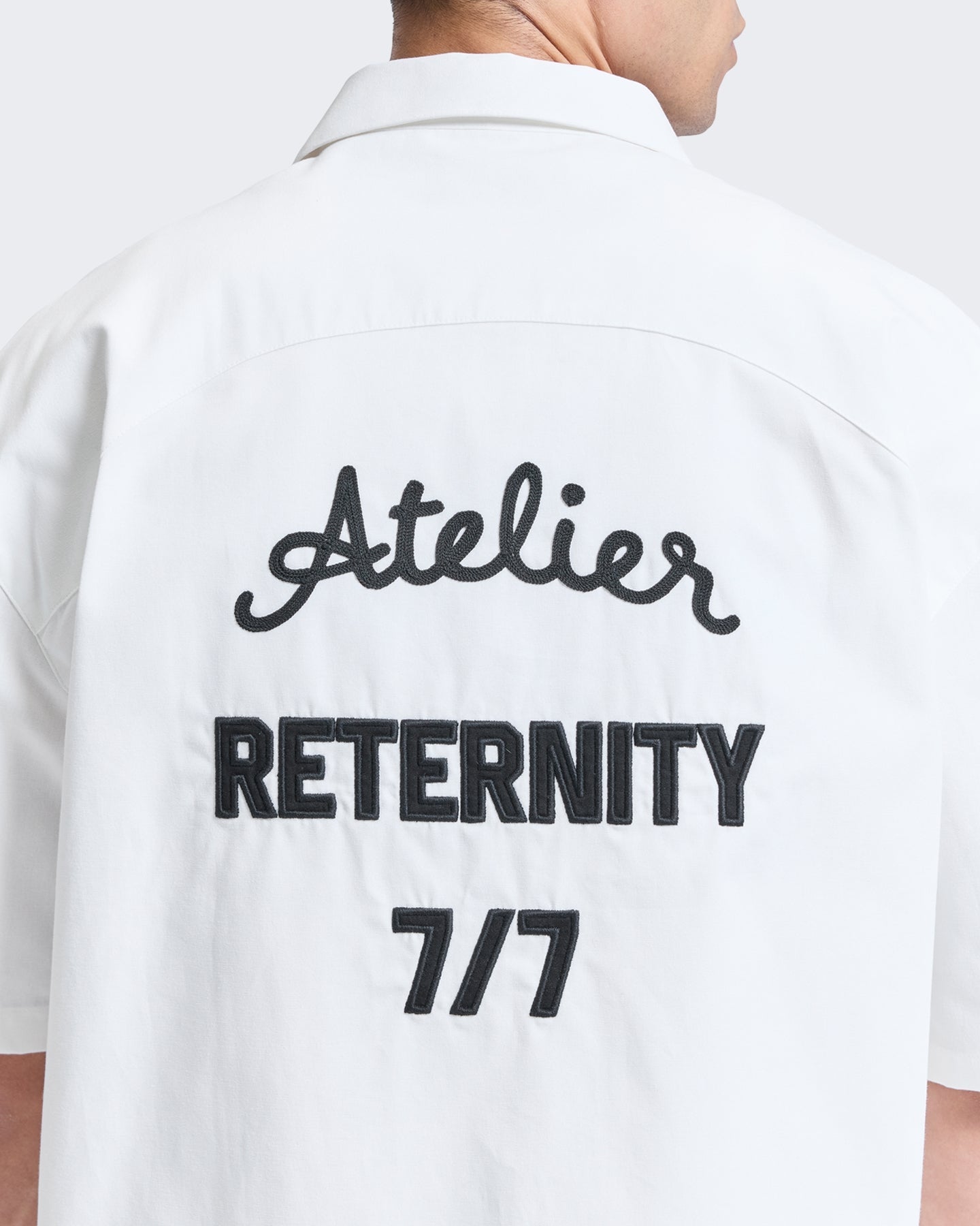 Reternity Heren Shirt met print Wit - Eleganza.nl