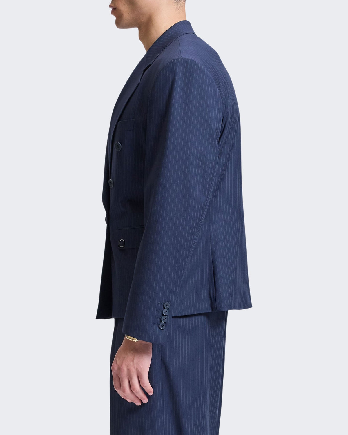 Reternity Heren Signe Blazer Pinstripe Blue - Eleganza.nl