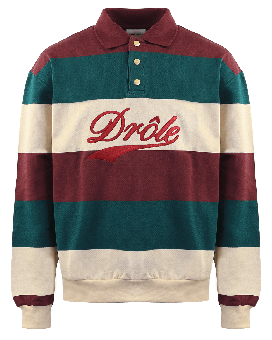 Heren Le Polo Sweatshirt Drùle Rood