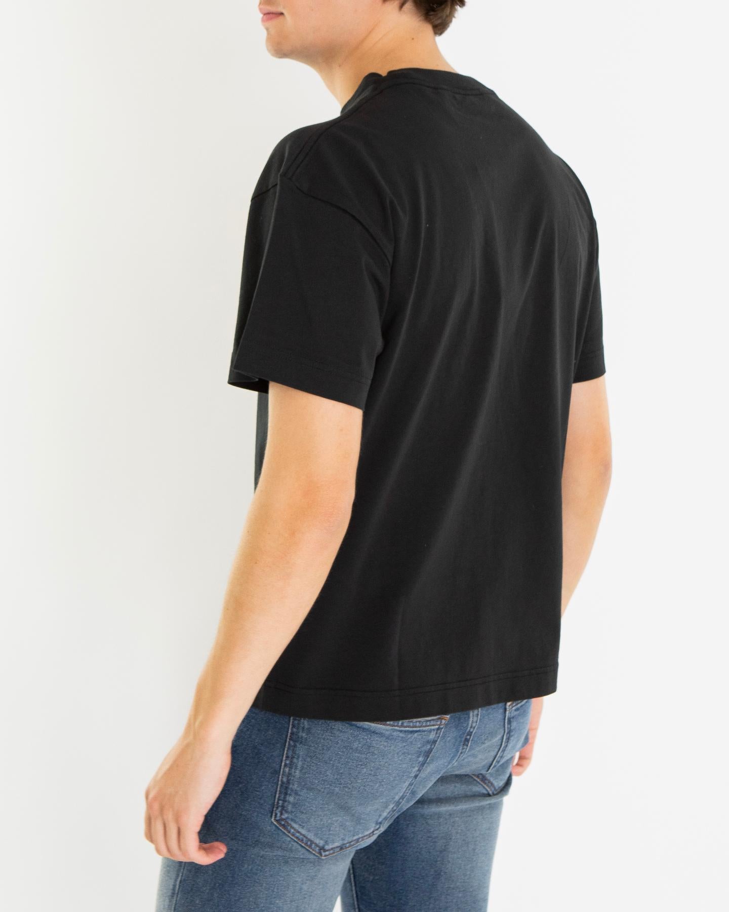 Heren Paxlatimes Reg T-Shirt Zwart