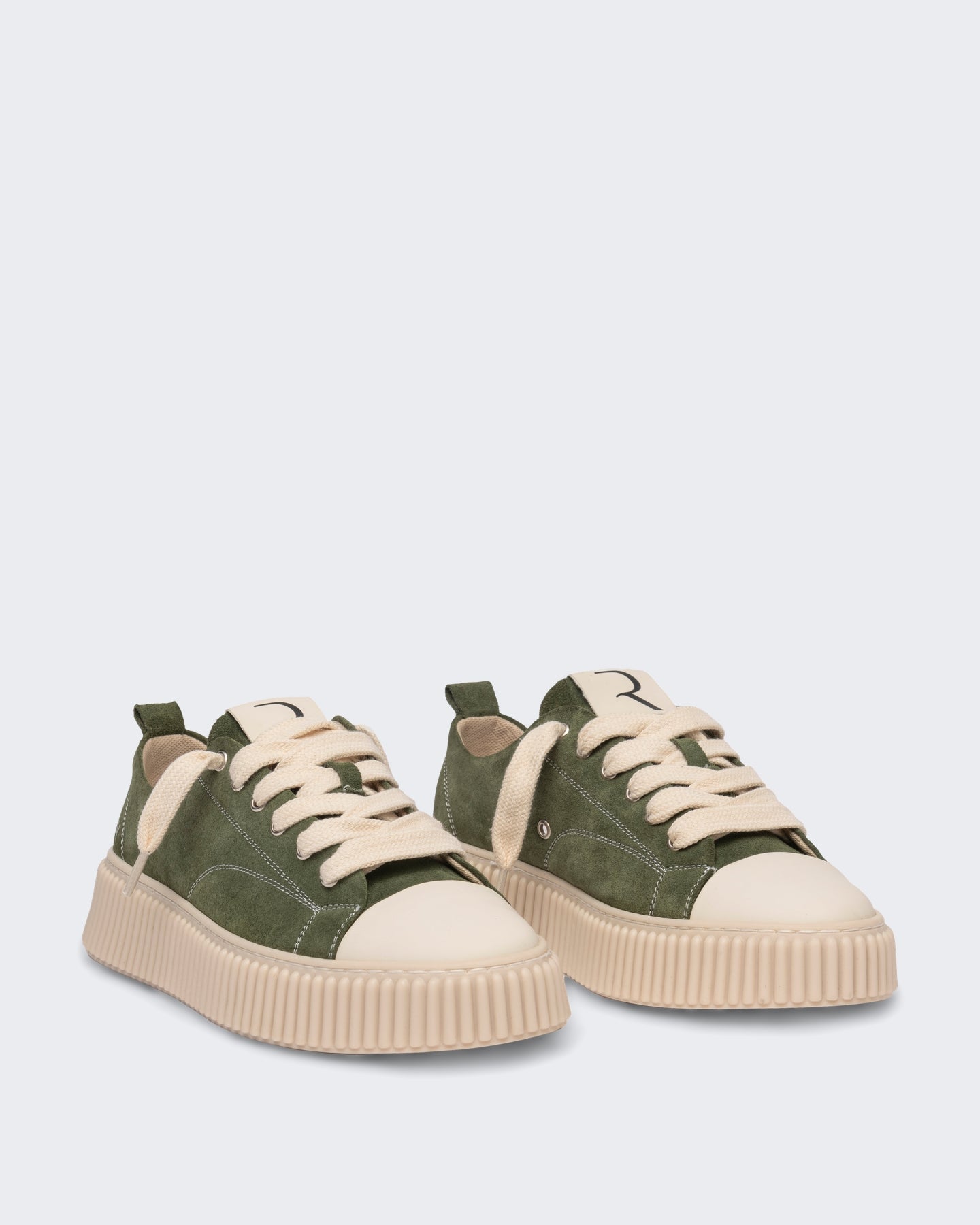 RHUN Unisex Treble 2020 Suede Dark Green 014 - Eleganza.nl