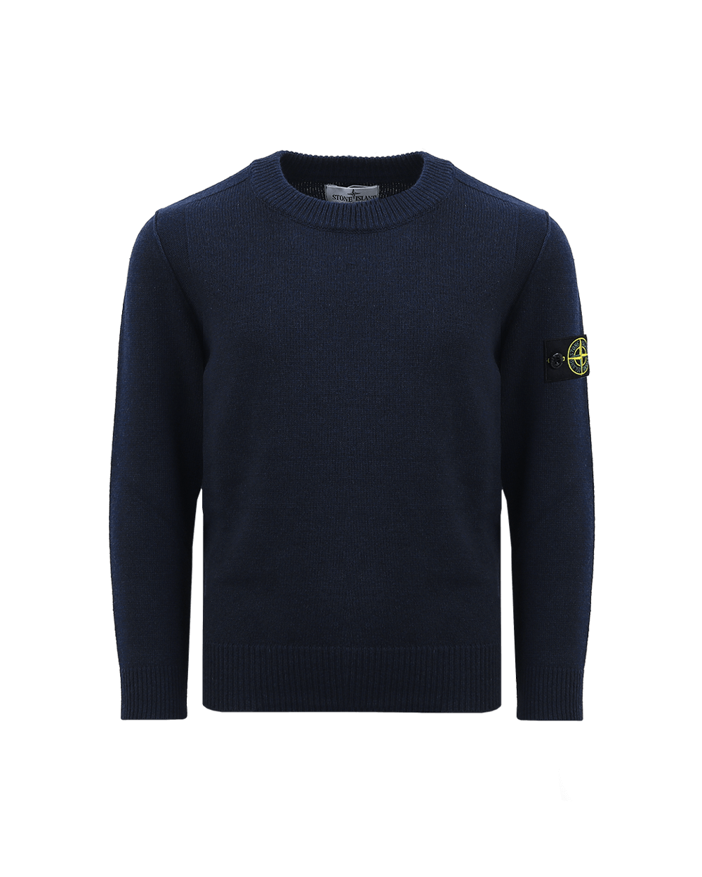 Kids Logo-Patch Sweater Blauw