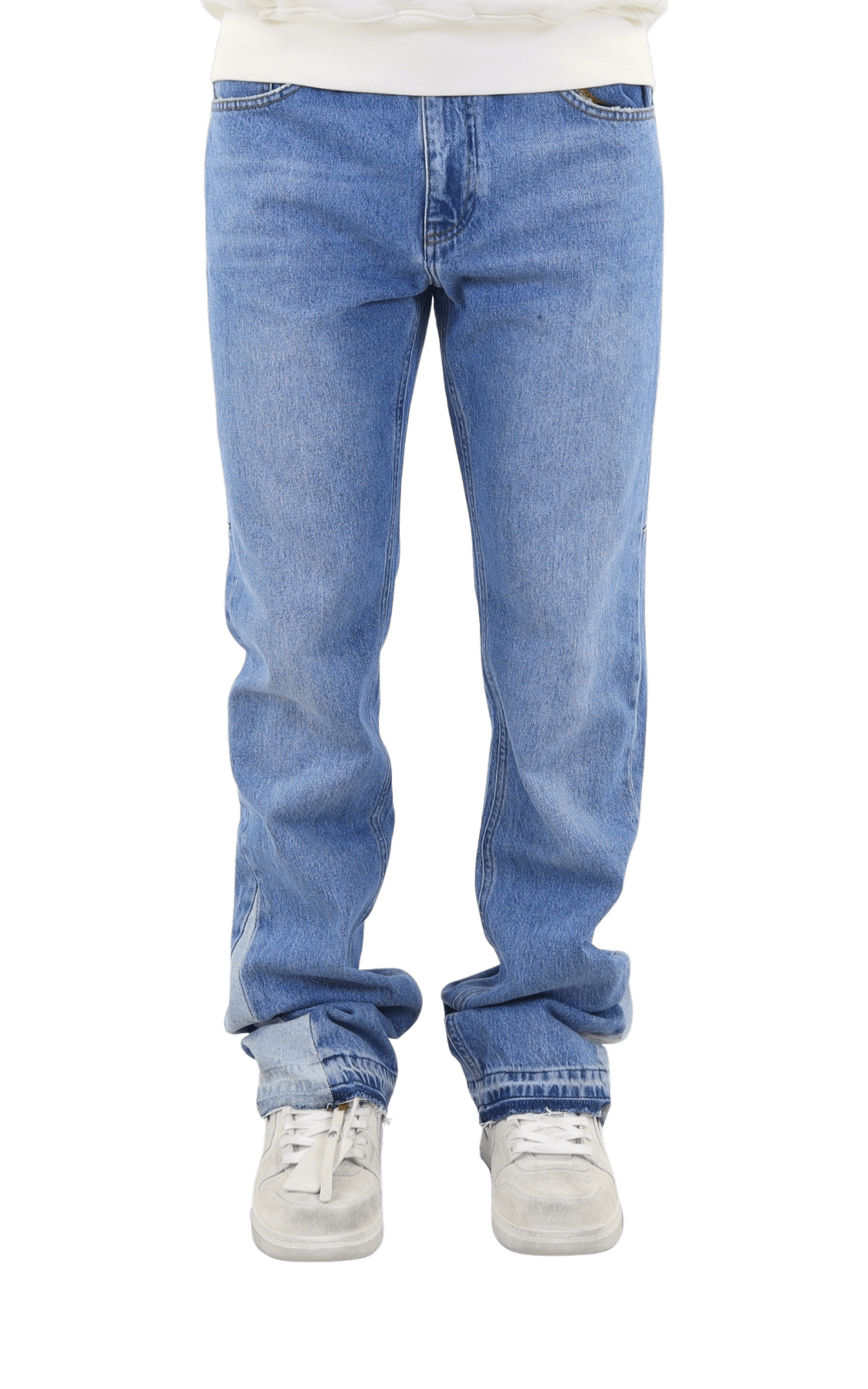 Heren Flared Straight Jeans