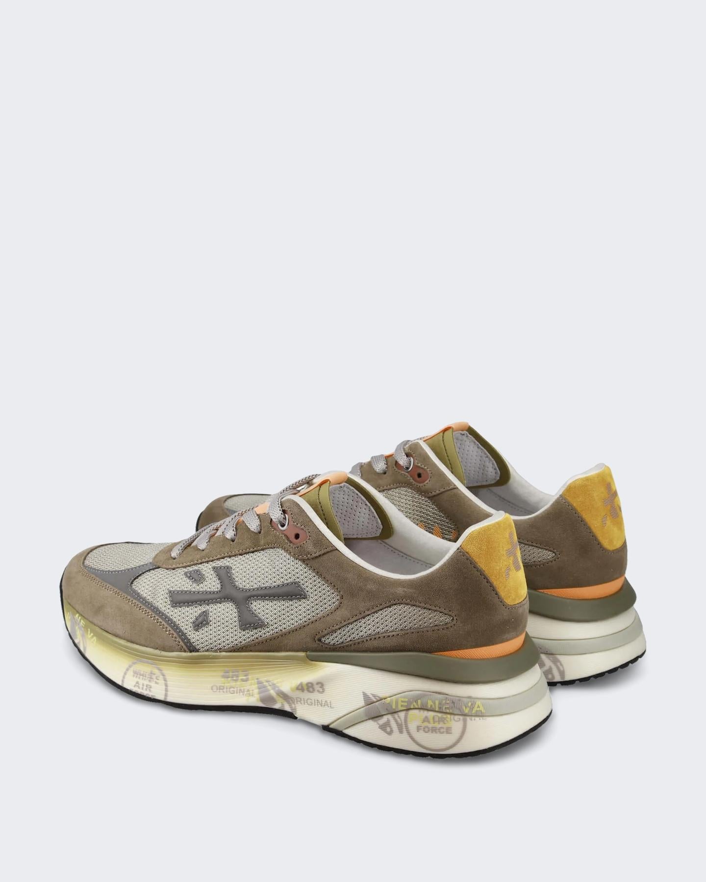 Premiata Heren Moerun Sneaker Groen