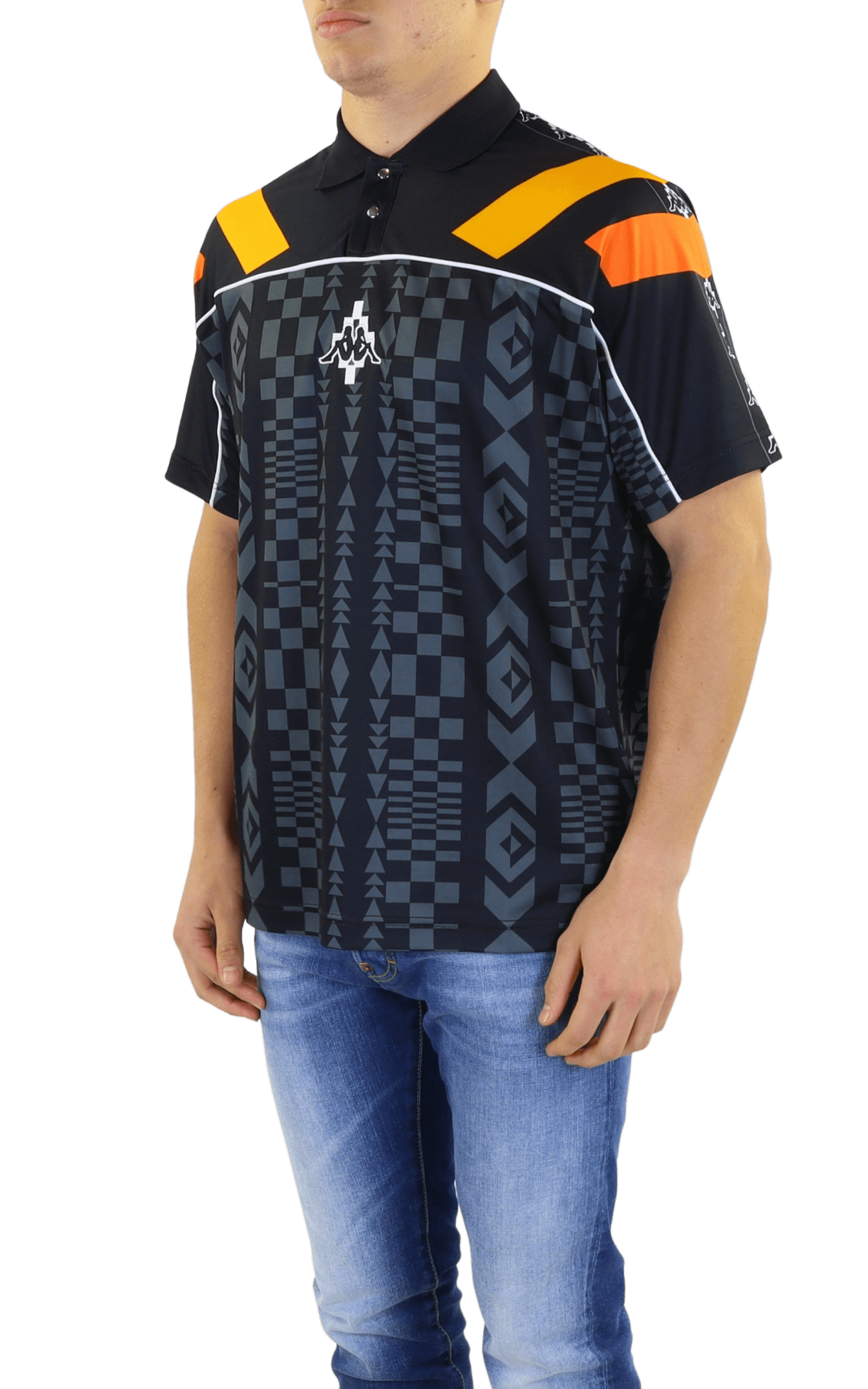 Heren Aop Folk Kappa Soccer Polo