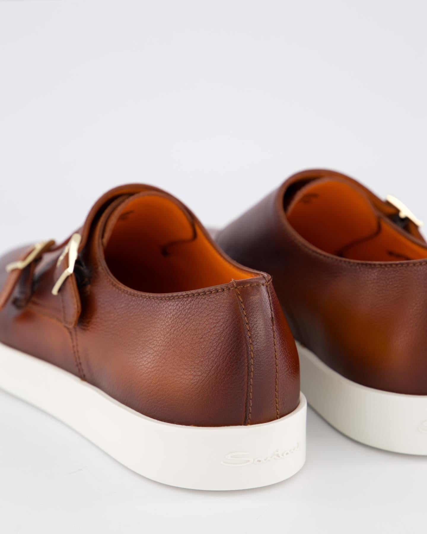 Santoni Heren Bankable Loafer Beige - Eleganza.nl