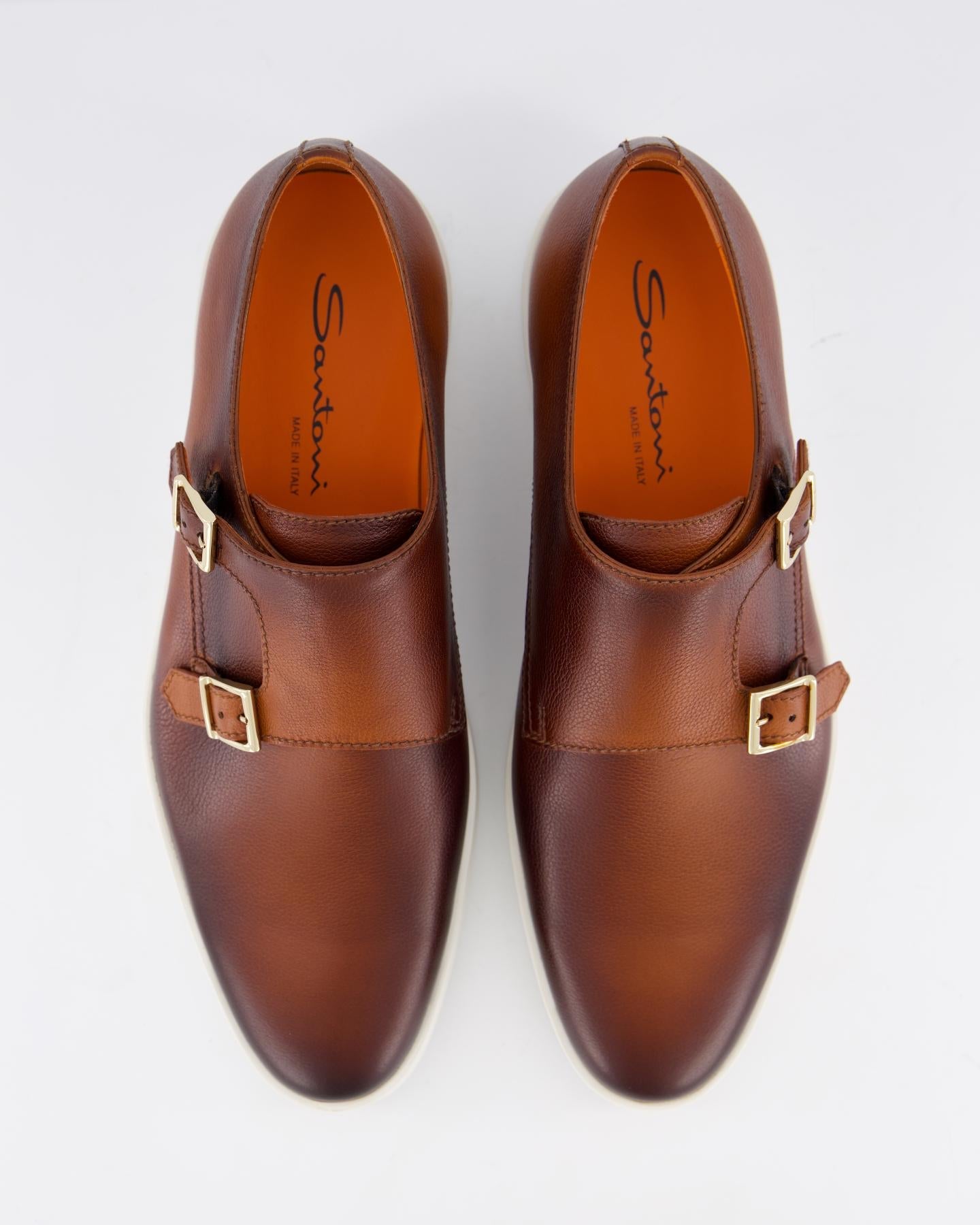 Santoni Heren Bankable Loafer Beige - Eleganza.nl