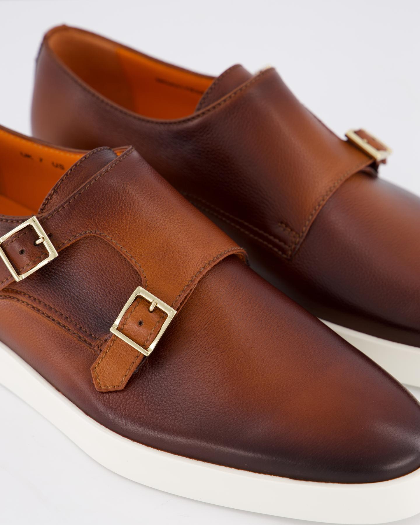 Santoni Heren Bankable Loafer Beige - Eleganza.nl