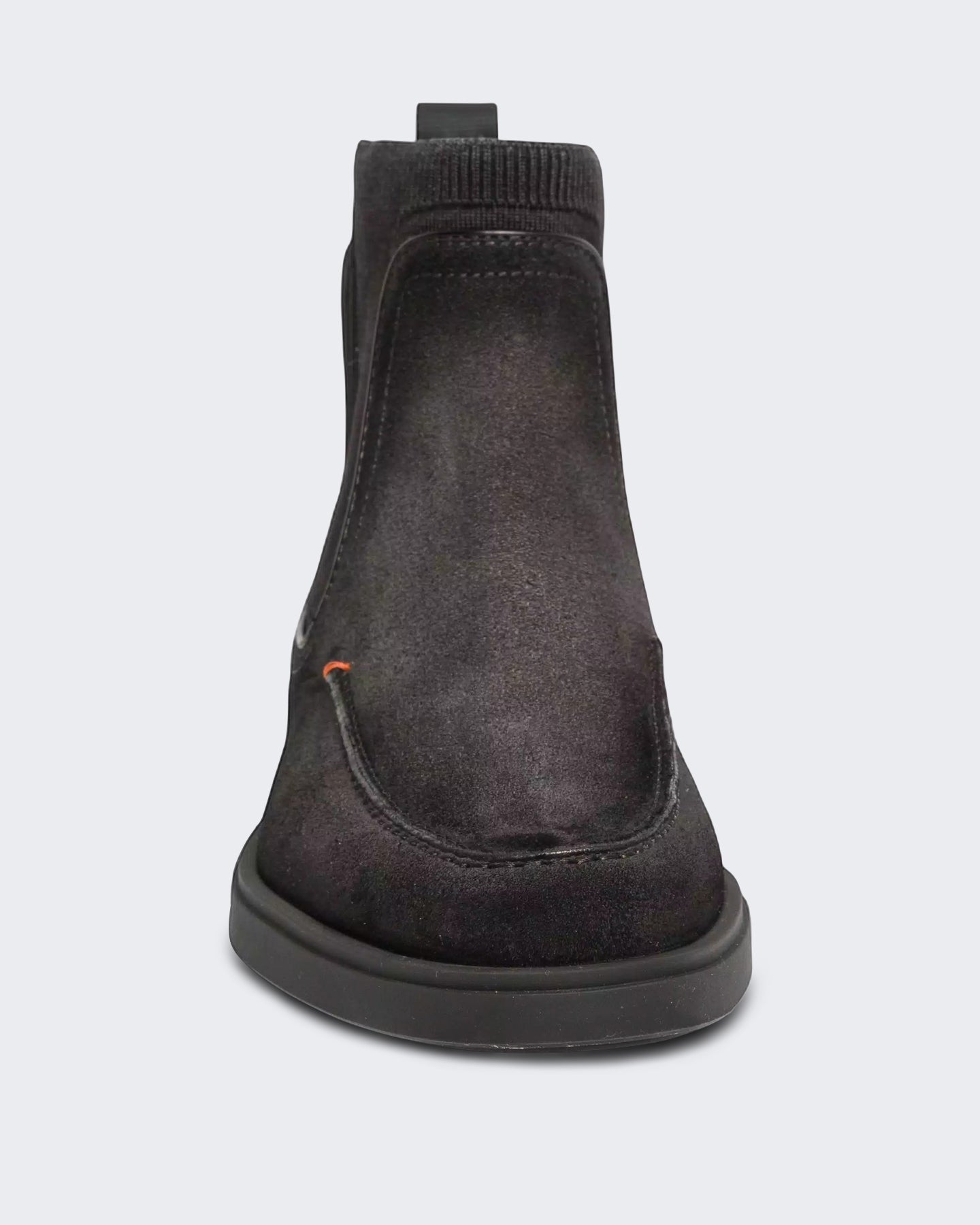 Santoni Heren Chelsea boots grijs leer - Eleganza.nl