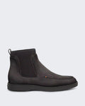 Herren Chelsea Boots Graues Leder