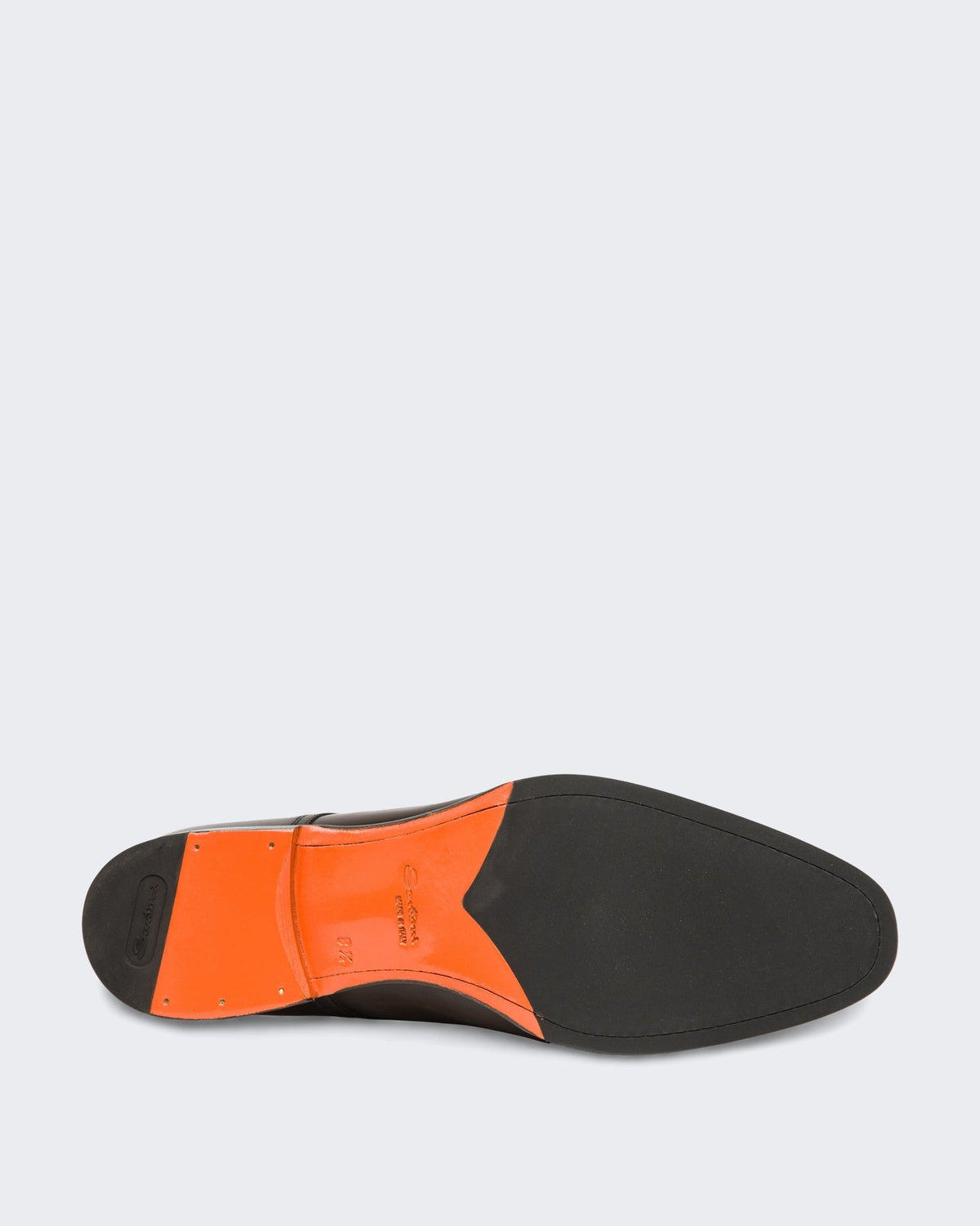 Santoni Heren Klassieke dubbele gespschoen bruin leer - Eleganza.nl